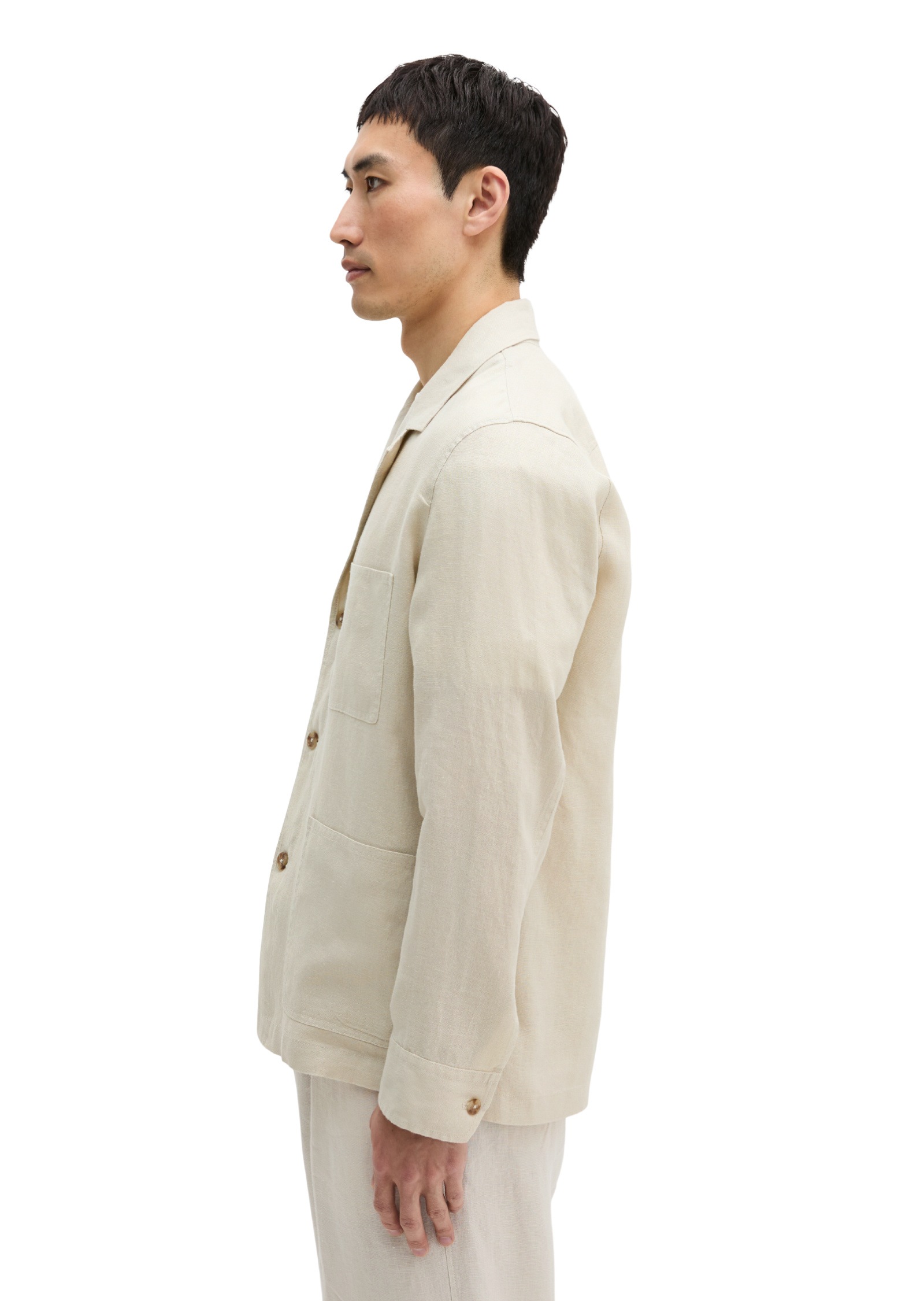 Marc O'Polo Kurzjacke »aus reinem Leinen« ohne Kapuze