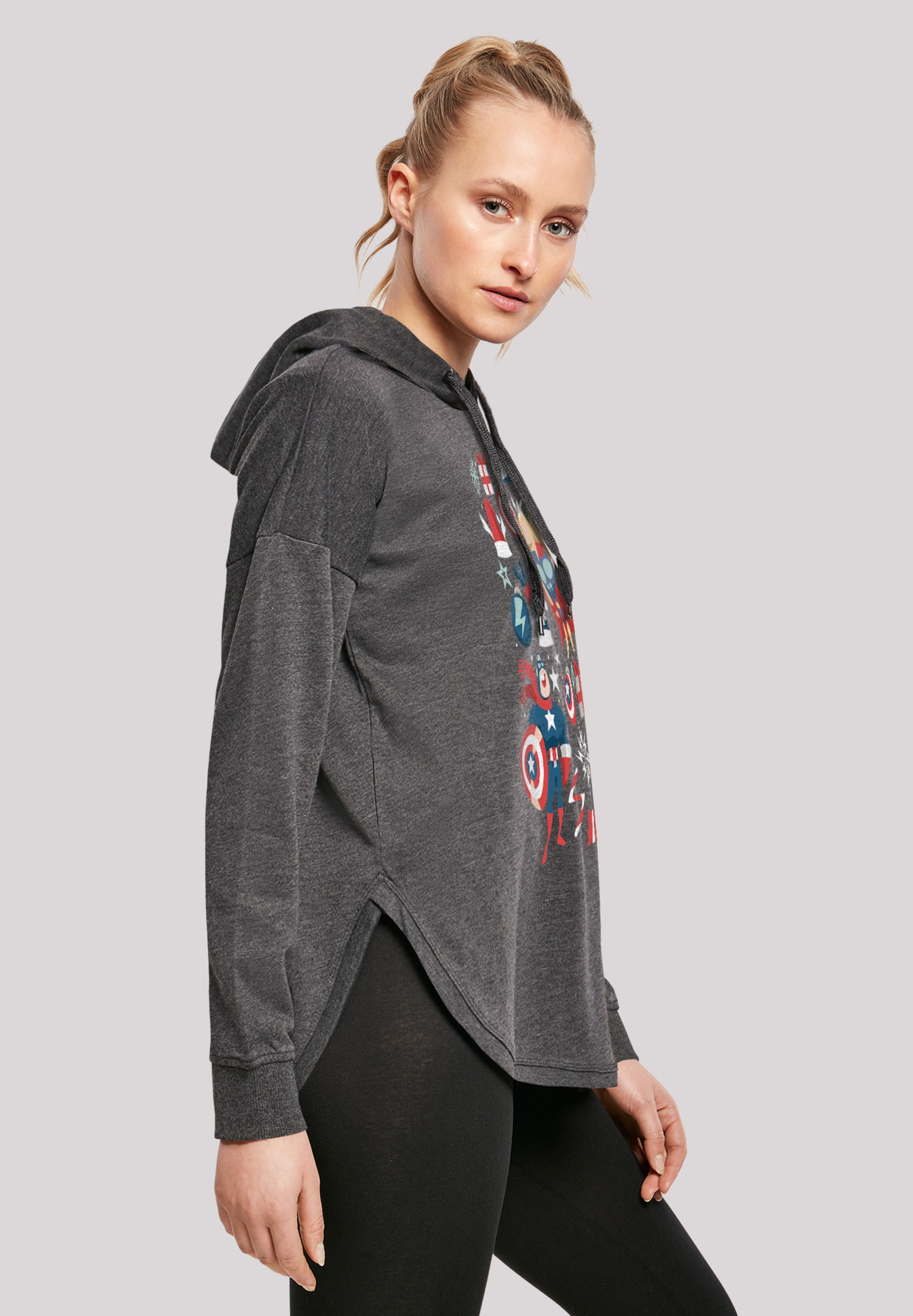F4NT4STIC Kapuzenpullover »F4NT4STIC Damen«, (1 tlg.)
