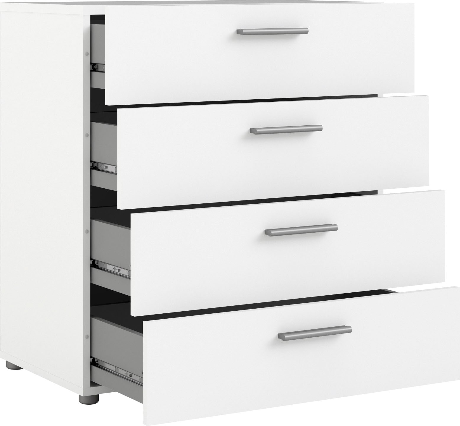 INOSIGN Kommode »Pepe, Aufbewahrung, Schubladenschrank, Stauraum«, Sideboard mit 4 Schubläden, Breite 80 cm, Höhe 68 cm