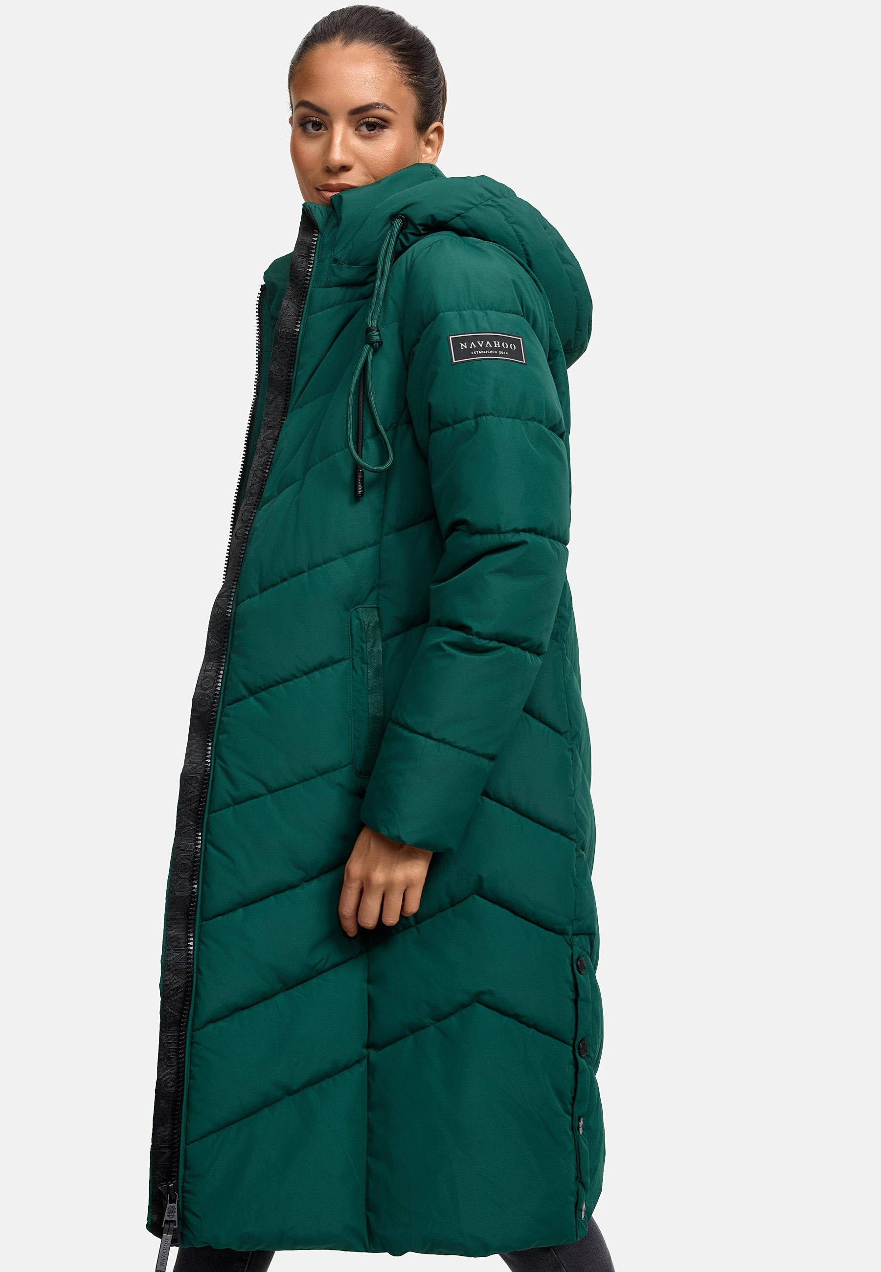 Navahoo Steppmantel »Sahnekatzii XIV«, Schicker Wintermantel mit kuschlig warm wattiertem Kragen
