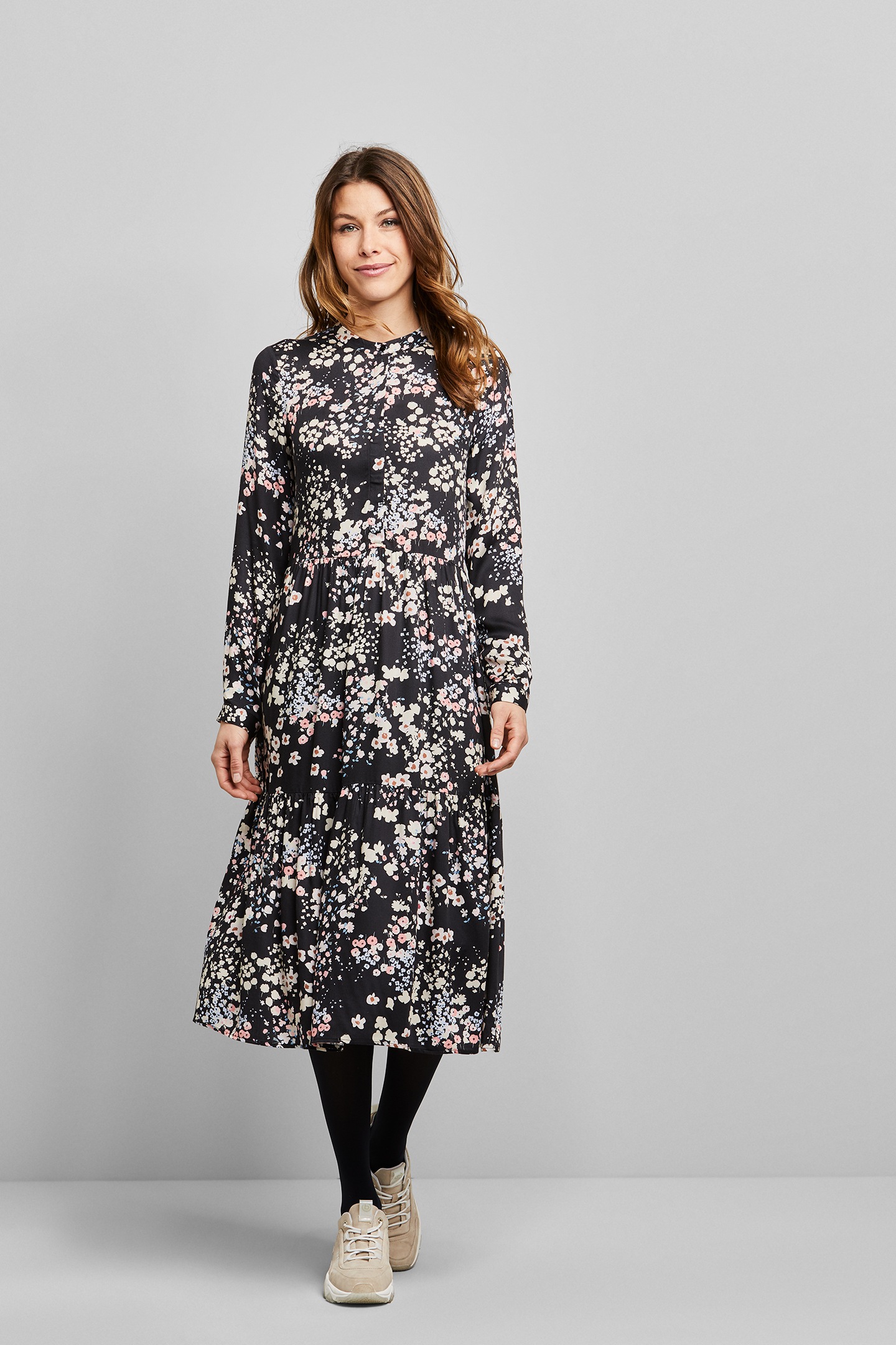 bugatti Blusenkleid, mit angesagtem BAUR | floralen Print bestellen