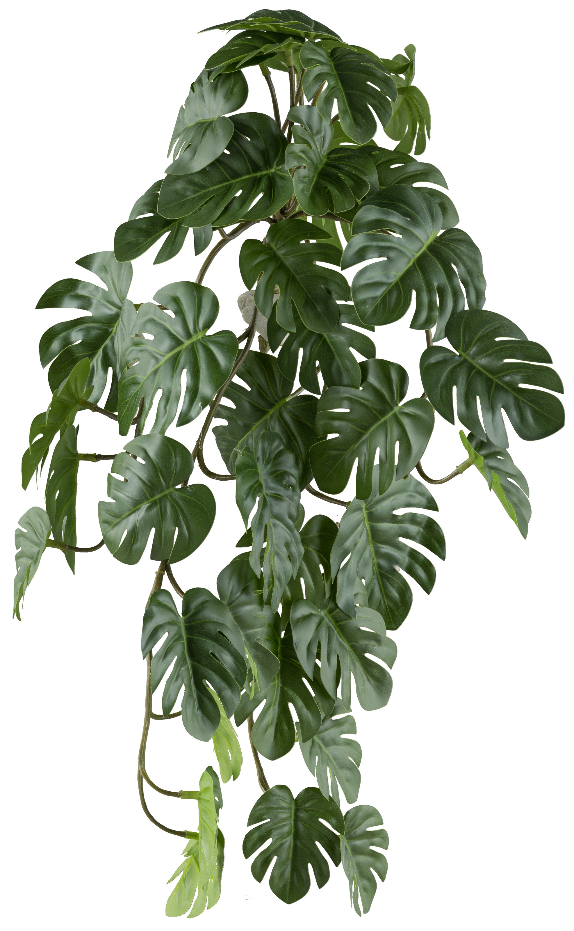 Creativ green Kunstranke "Hängepflanze Splitphilodendron", mit naturgetreue günstig online kaufen