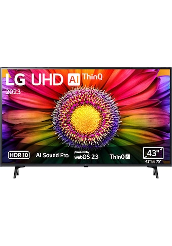 LG LED-Fernseher »43UR80006LJ« 109 cm/43 ...