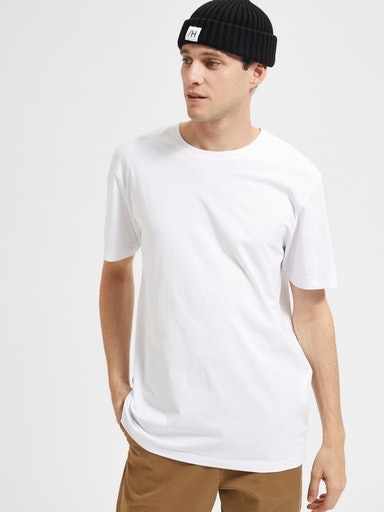 SELECTED HOMME T-Shirt "SLHASPEN SS O-NECK TEE NOOS" günstig online kaufen