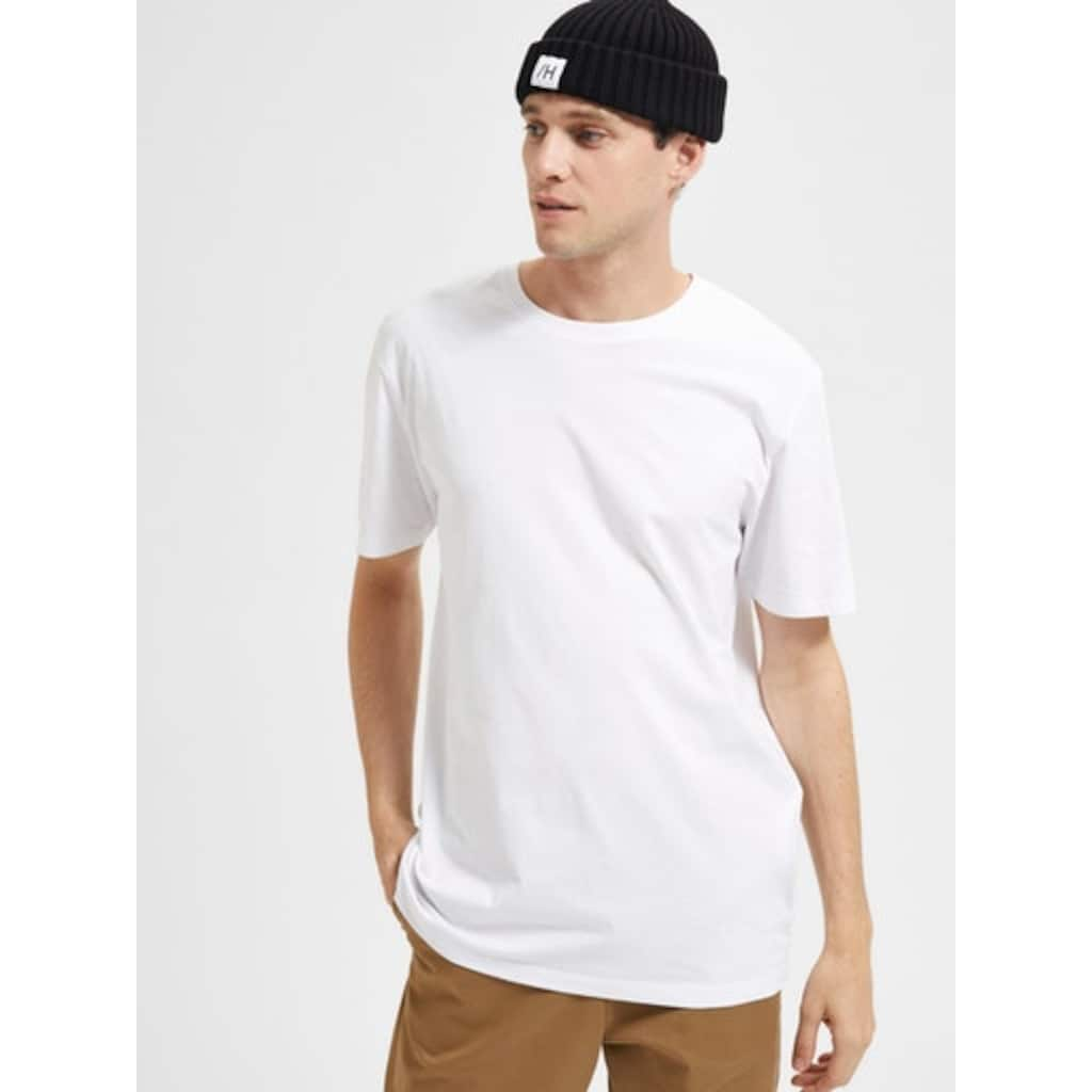 SELECTED HOMME T-Shirt »SLHASPEN SS O-NECK TEE NOOS«