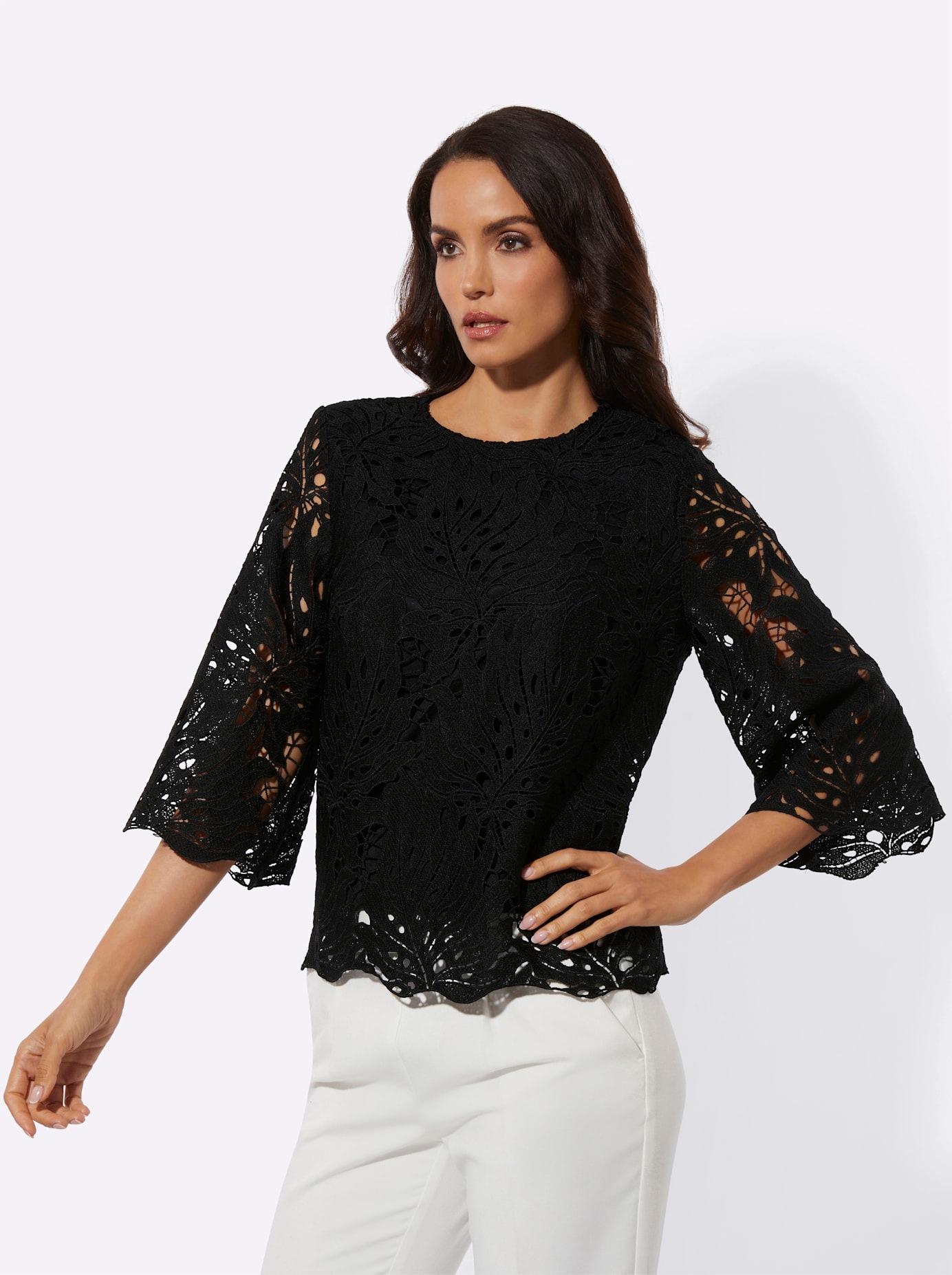 creation L Spitzenbluse günstig online kaufen