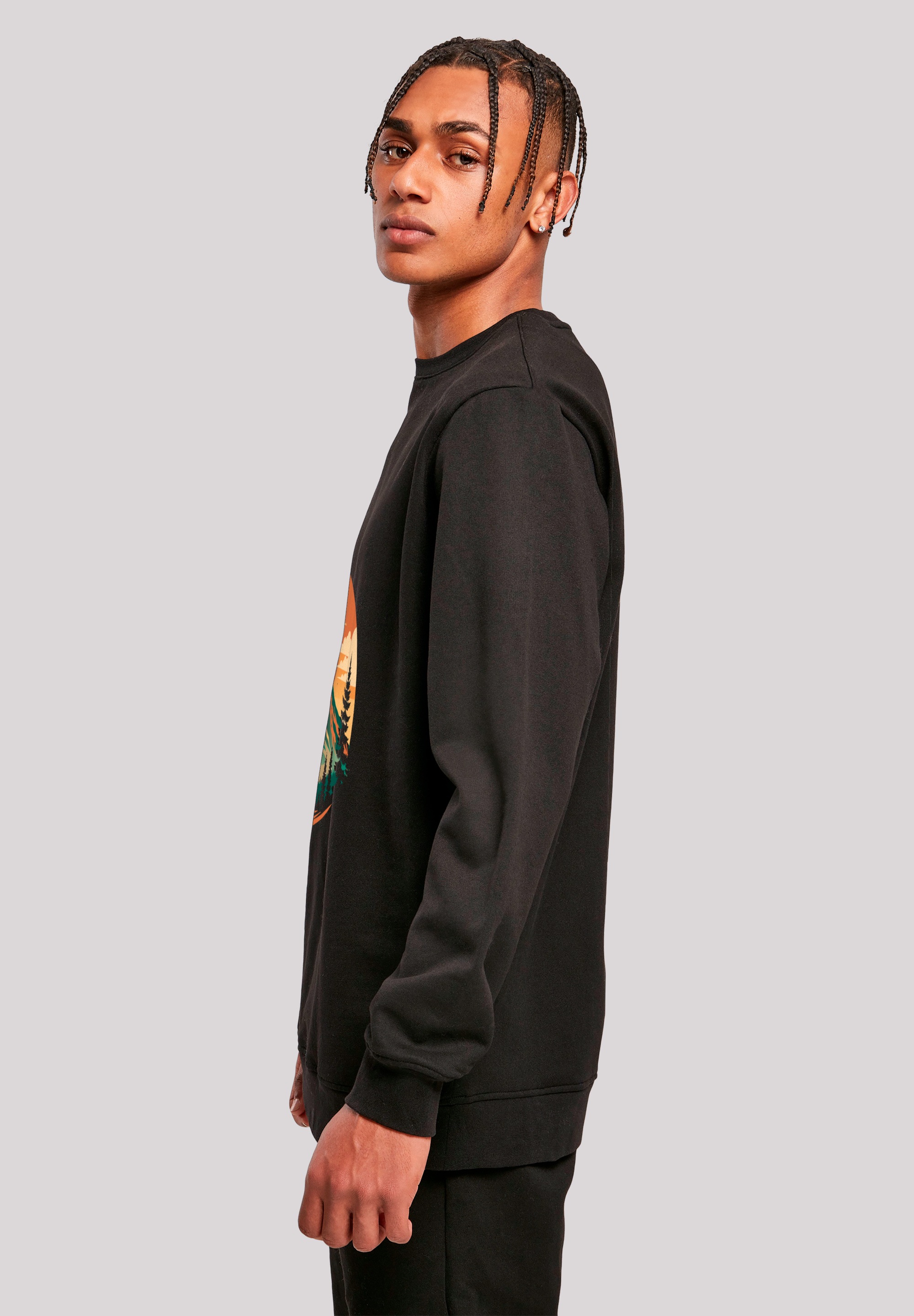 F4NT4STIC Sweatshirt »Sonnenuntergang Berglandschaft«, Premium Qualität