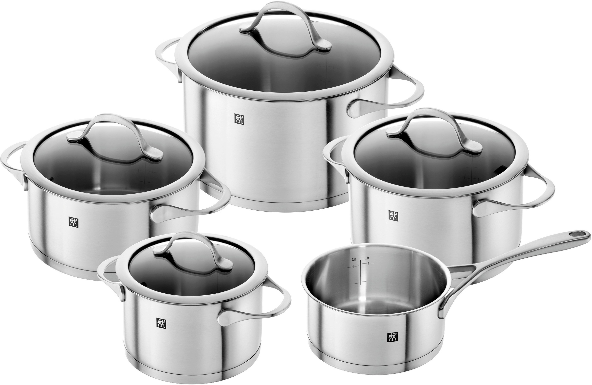 Zwilling Topf-Set »Essence«, Edelstahl 18/10, (Set, 9 tlg.), Induktion  kaufen | BAUR