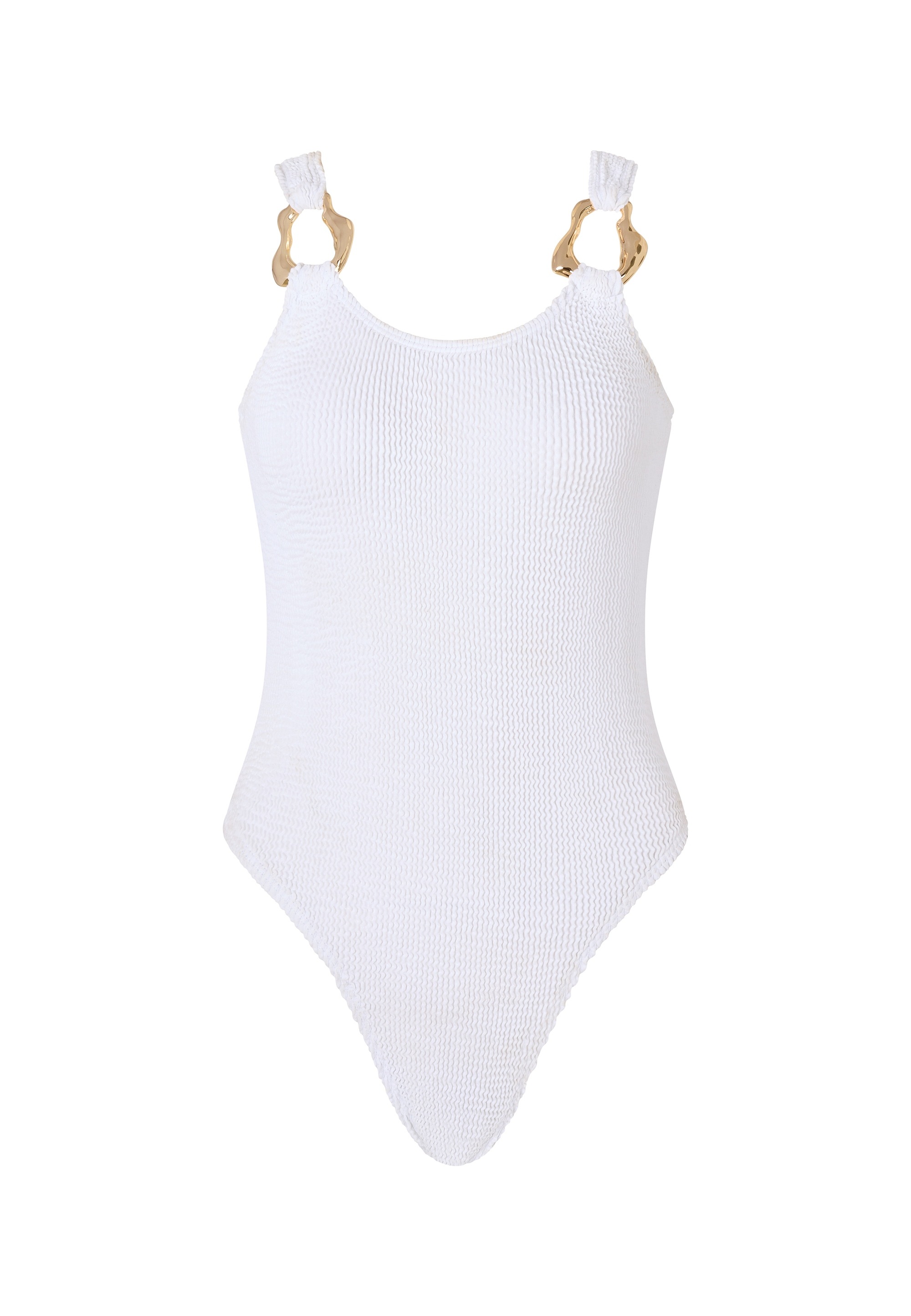 Moda Minx Badeanzug "SCRUNCH" 1 Stk. tlg. mit eleganten Schmuckelementen günstig online kaufen