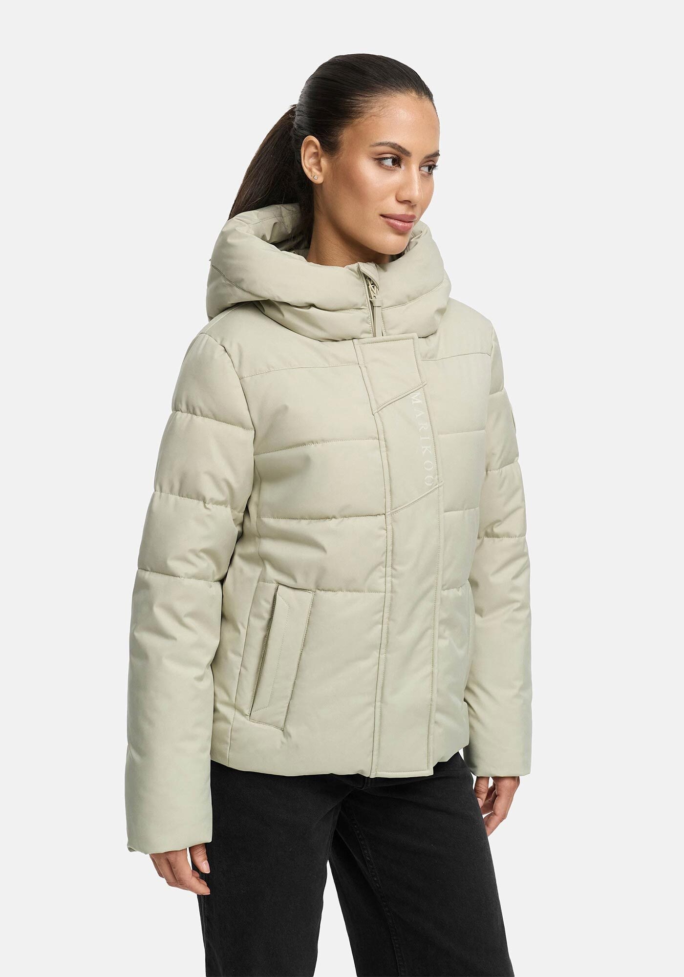 Marikoo Outdoorjacke »Elira«, mit warmem Teddyfell