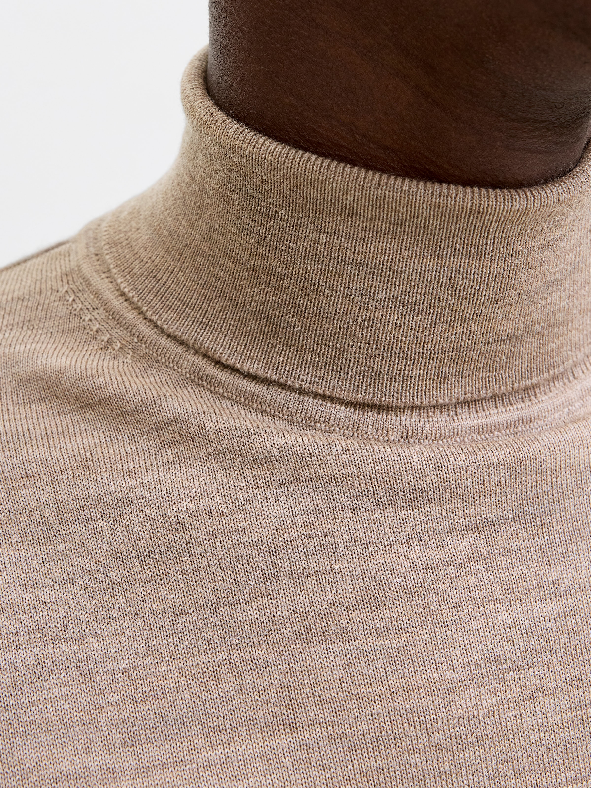 Jack & Jones Rollkragenpullover »JPRBLAMERINO KNIT ROLL NECK« Wolle, regular fit