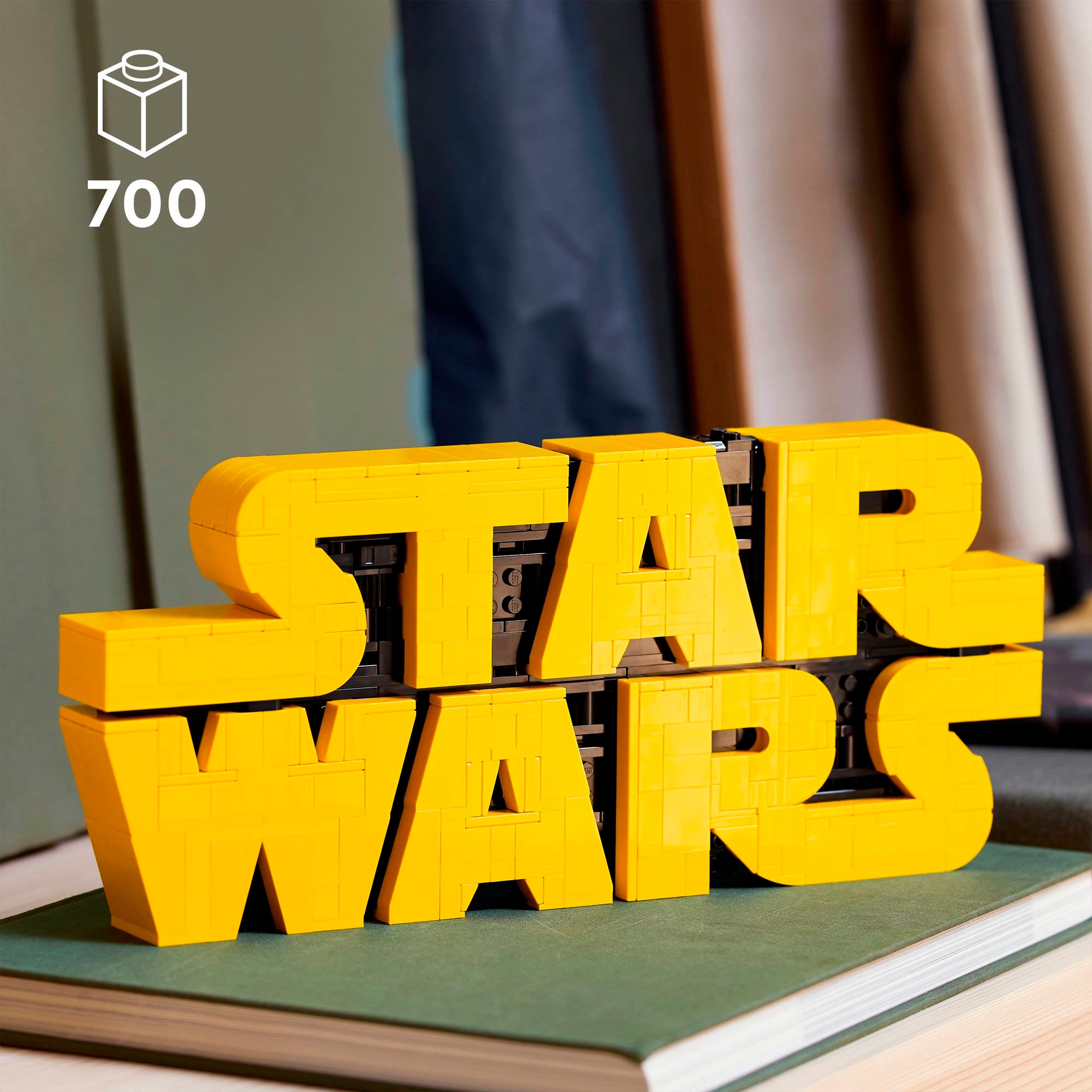 LEGO® Konstruktionsspielsteine »Star Wars Logo aus LEGO Steinen (75407), LEGO Star Wars ™«, (700 St.), Made in Europe