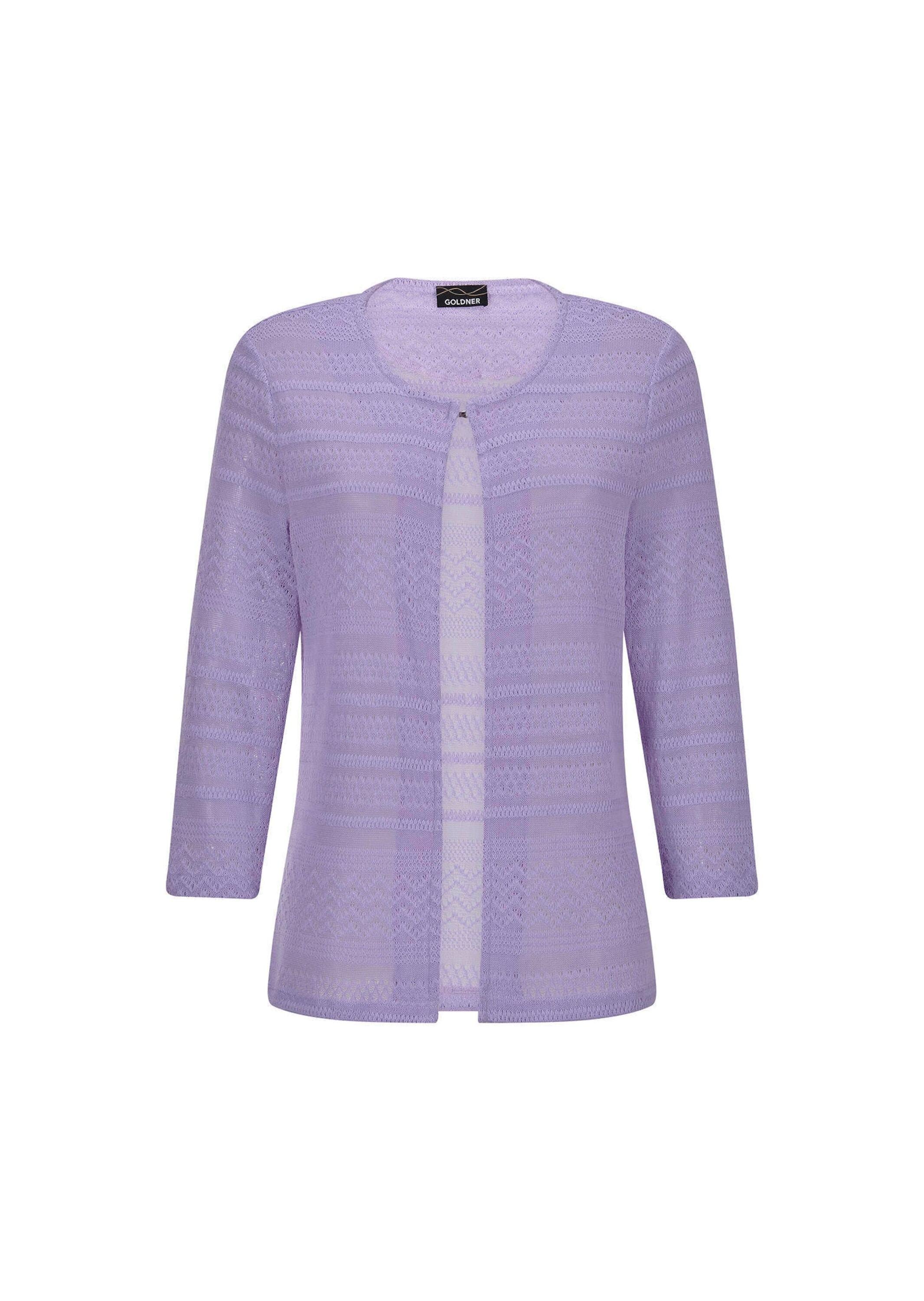 GOLDNER Sommerjacke "Shirtjacke mit Häkchenverschluss" luftig leichte Stoff günstig online kaufen