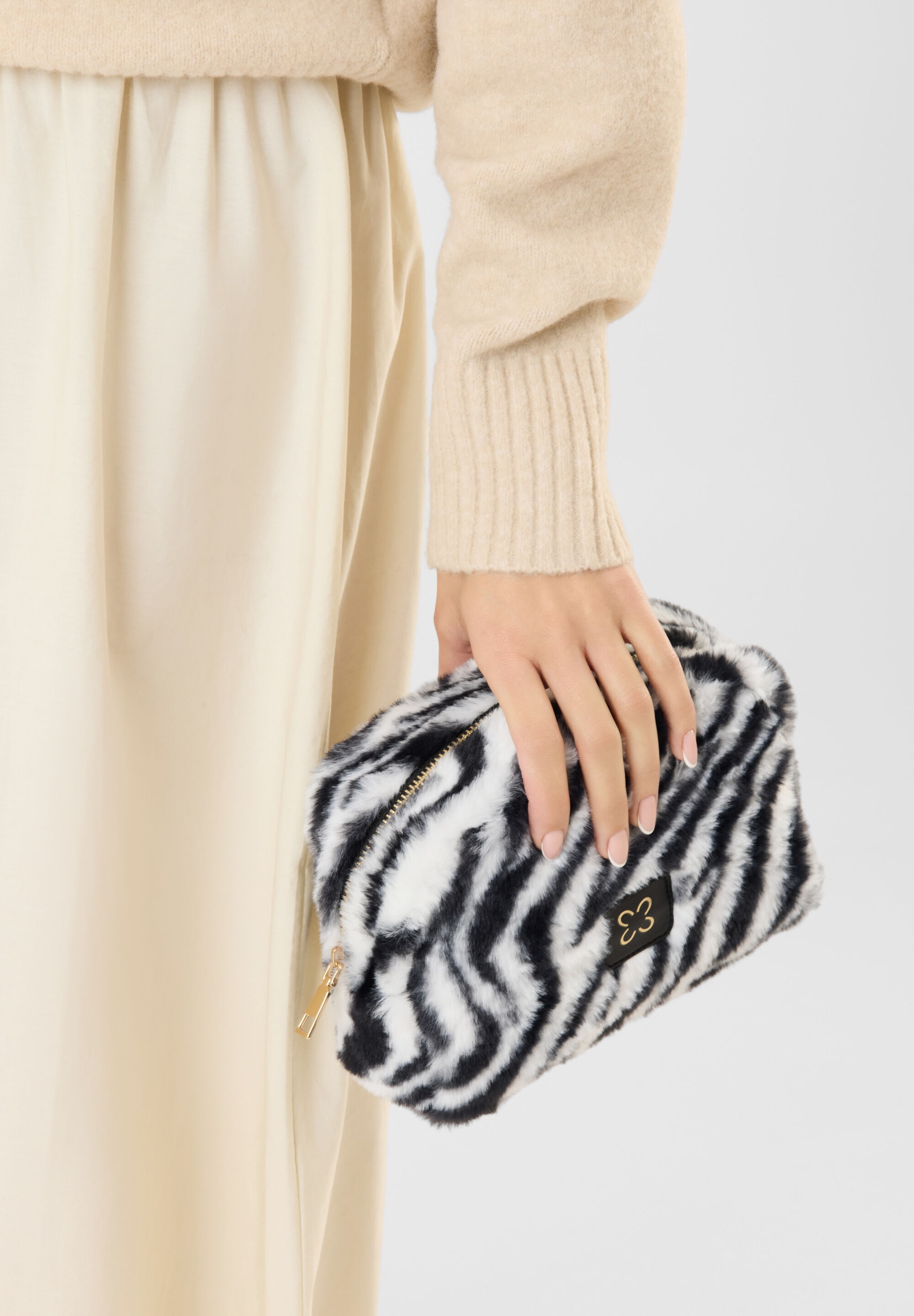 Codello Kosmetiktasche »Codello Tasche« mit Zebra-Muster