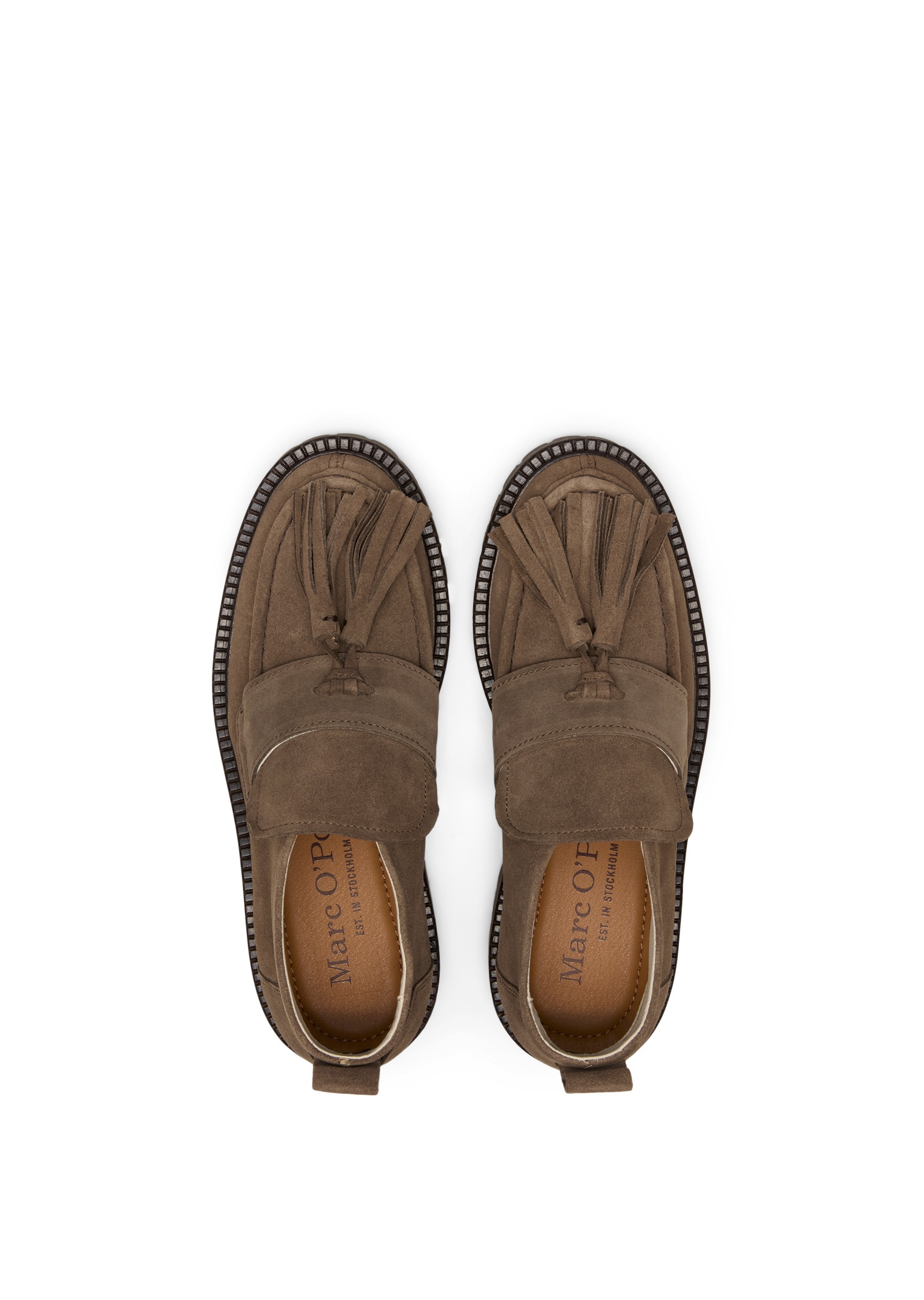 Marc O'Polo Loafer »aus geöltem Veloursleder«