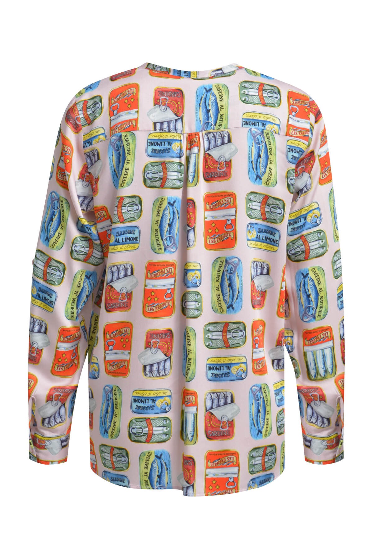 Milano Italy Langarmbluse mit All Over Print