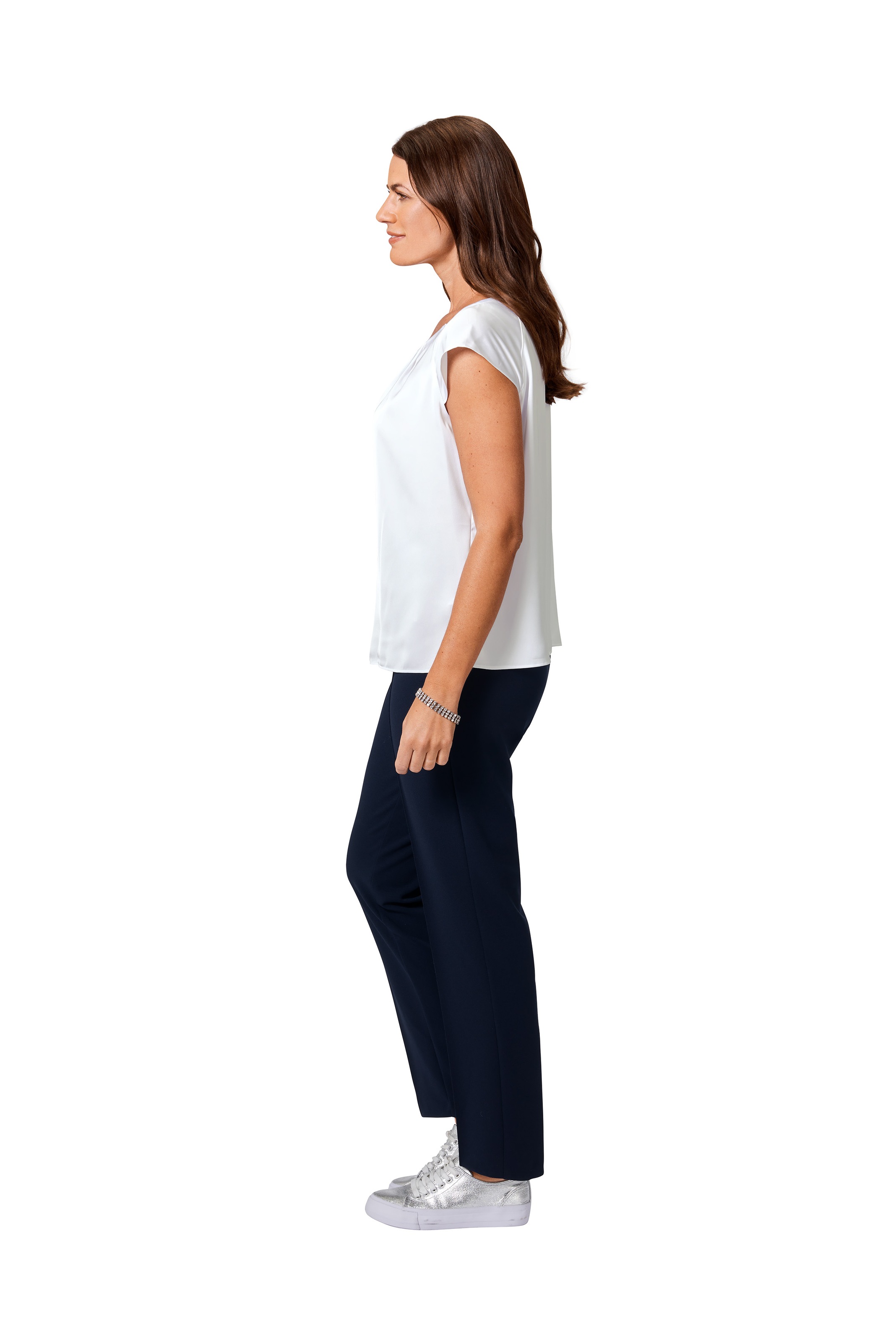 HERMANN LANGE Collection Shirttop, mit Zierteil am Ausschnitt