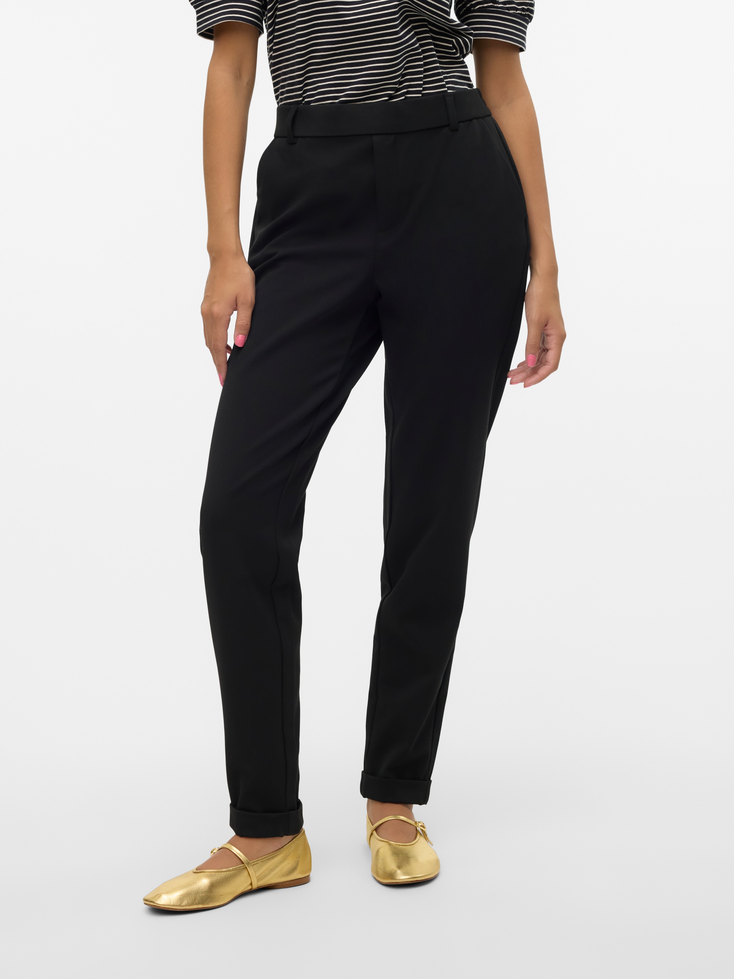 Vero Moda Anzughose »VMKAYA MW LOOSE SOLID PANT«