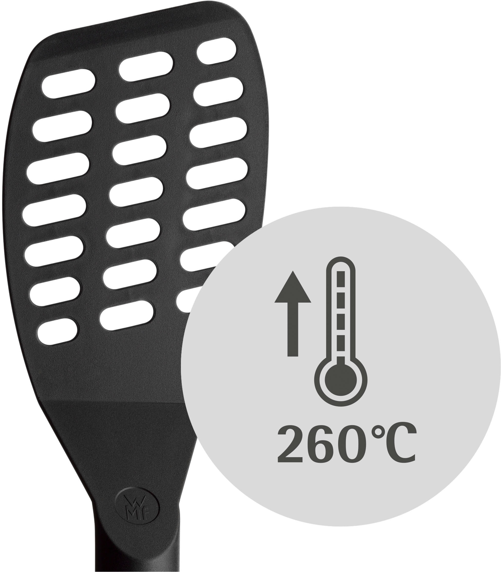 WMF Pfannenwender »Länge 31 cm«, (1 tlg.), für antihaftversiegeltes Kochgeschirr, hitzebeständig