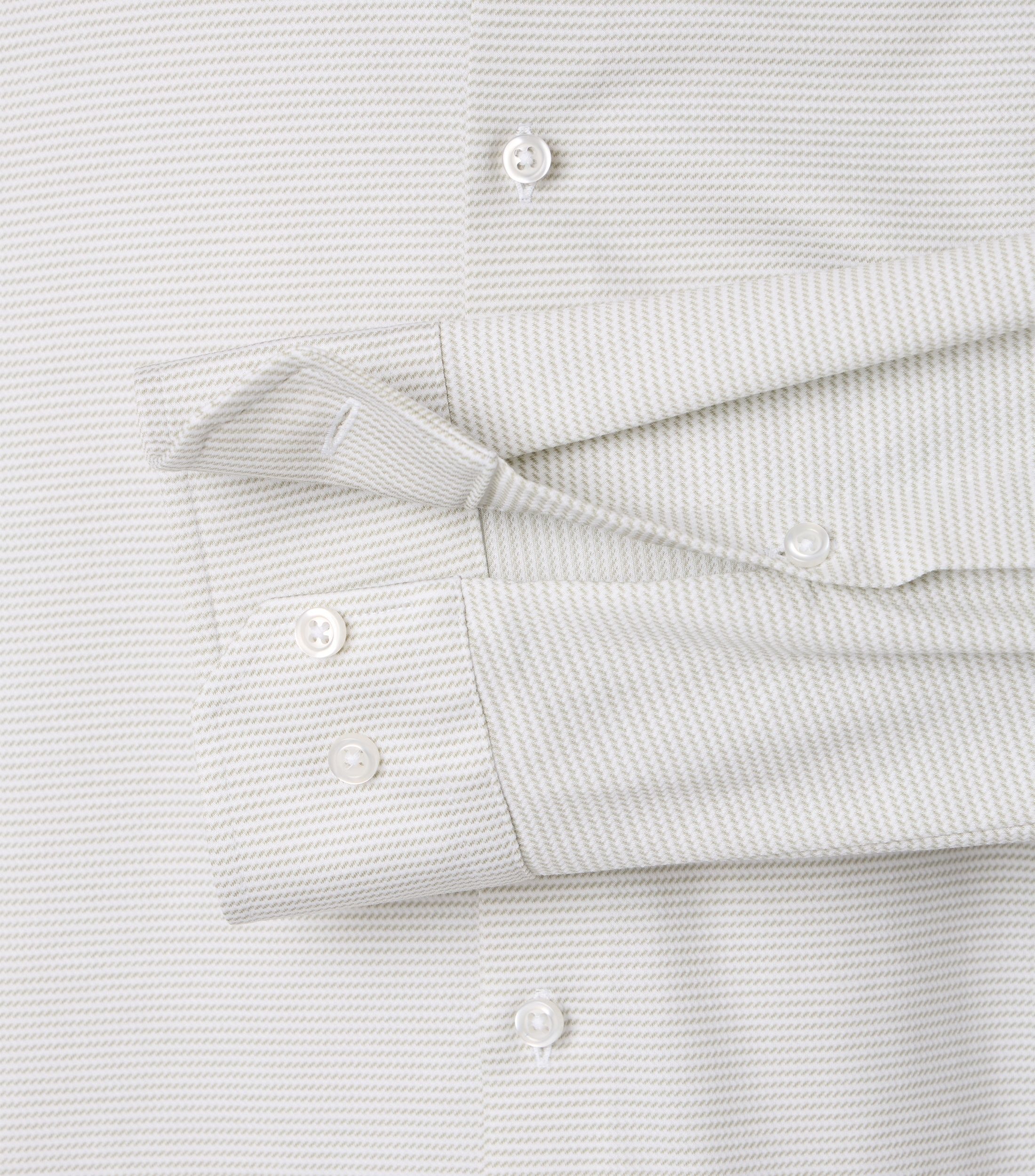 VENTI Business Shirt Striped Champagne Size 44 3