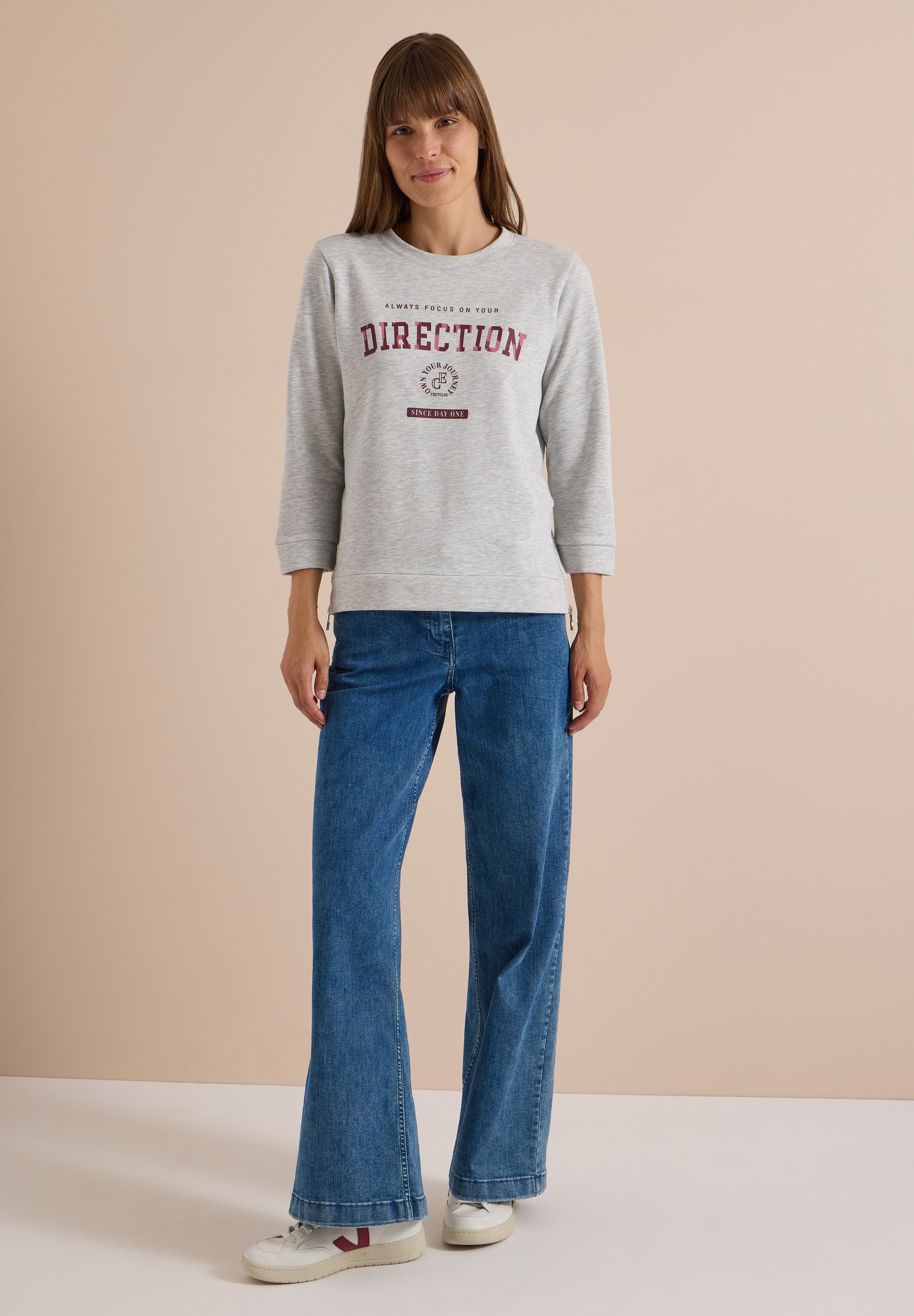 Cecil 3/4-Arm-Shirt mit Aufdruck