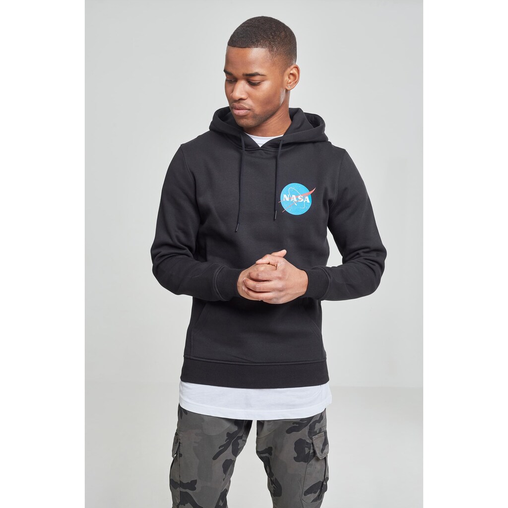 MisterTee Kapuzensweatshirt »MisterTee Herren NASA Small Insignia Hoody«, (1 tlg.)