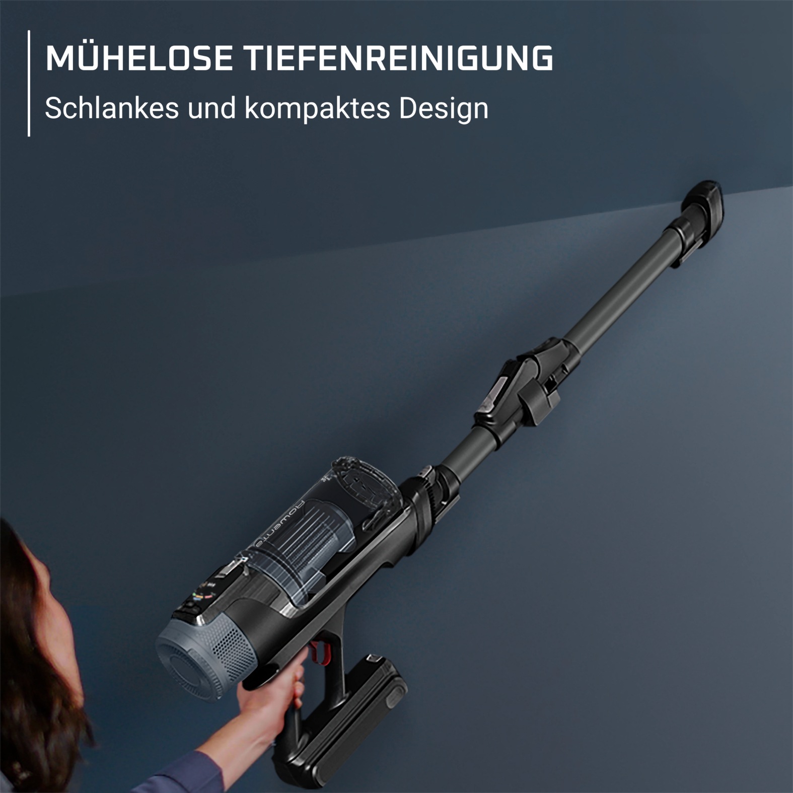 Rowenta Akku-Hand-und Stielstaubsauger »X-Force Flex 14.80 RH9B36« 240 AW, Smart Control Display, 90 Min. Autonomie, Flex-Technologie