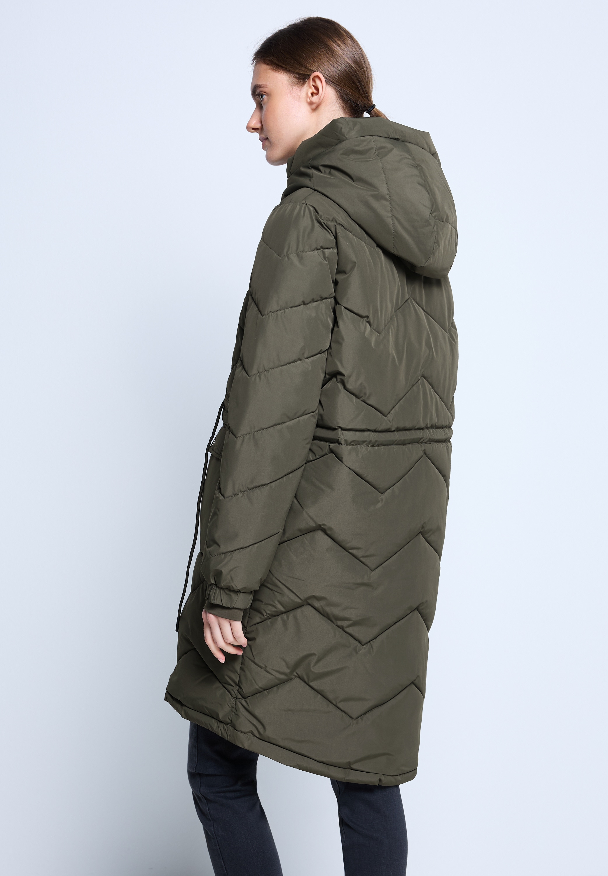 STREET ONE STUDIO Steppjacke mit Kapuze mit Kapuze günstig online kaufen