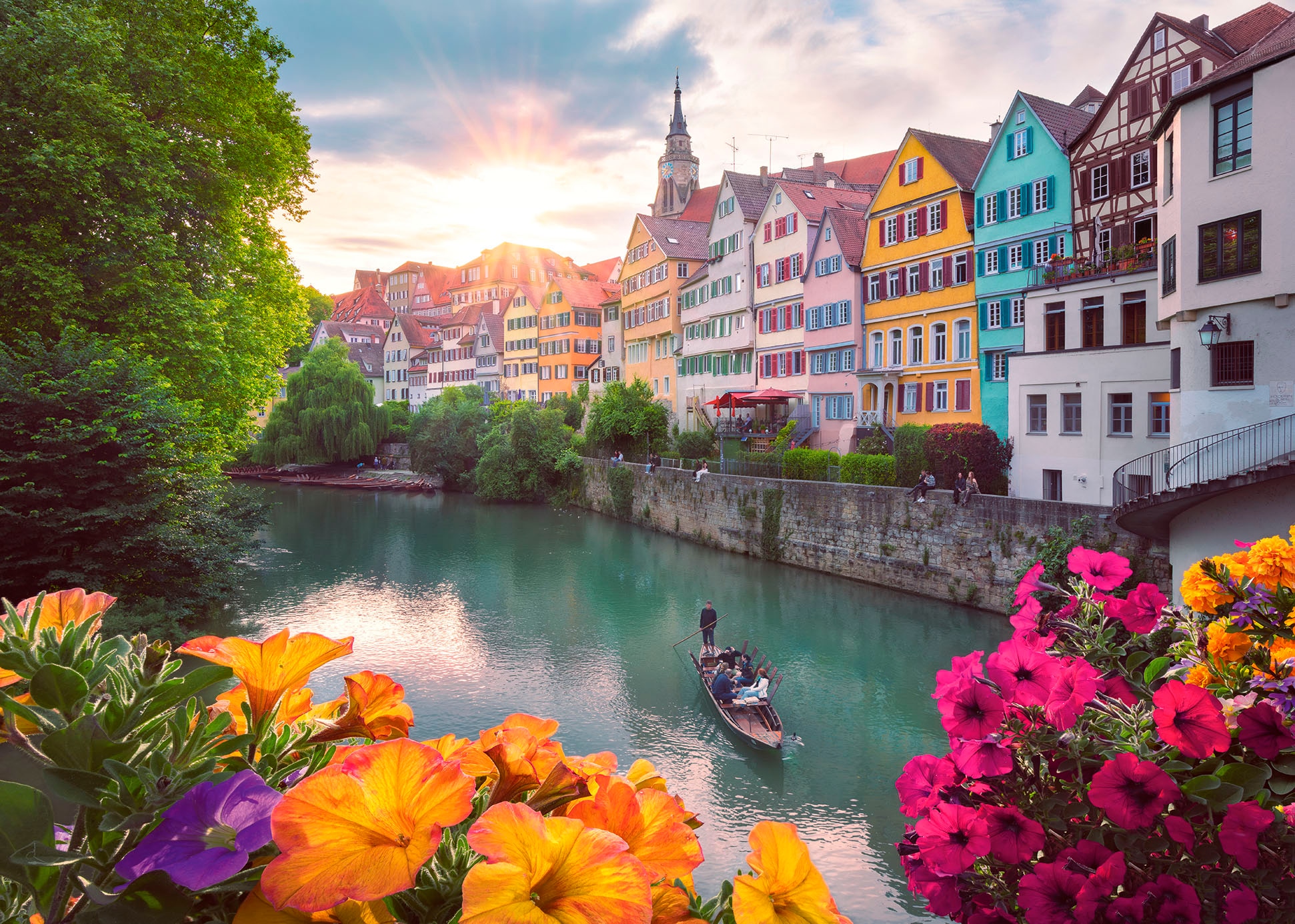 Ravensburger Puzzle »Deutschland Collection, Ausflug nach Tübingen«, Made in Germany