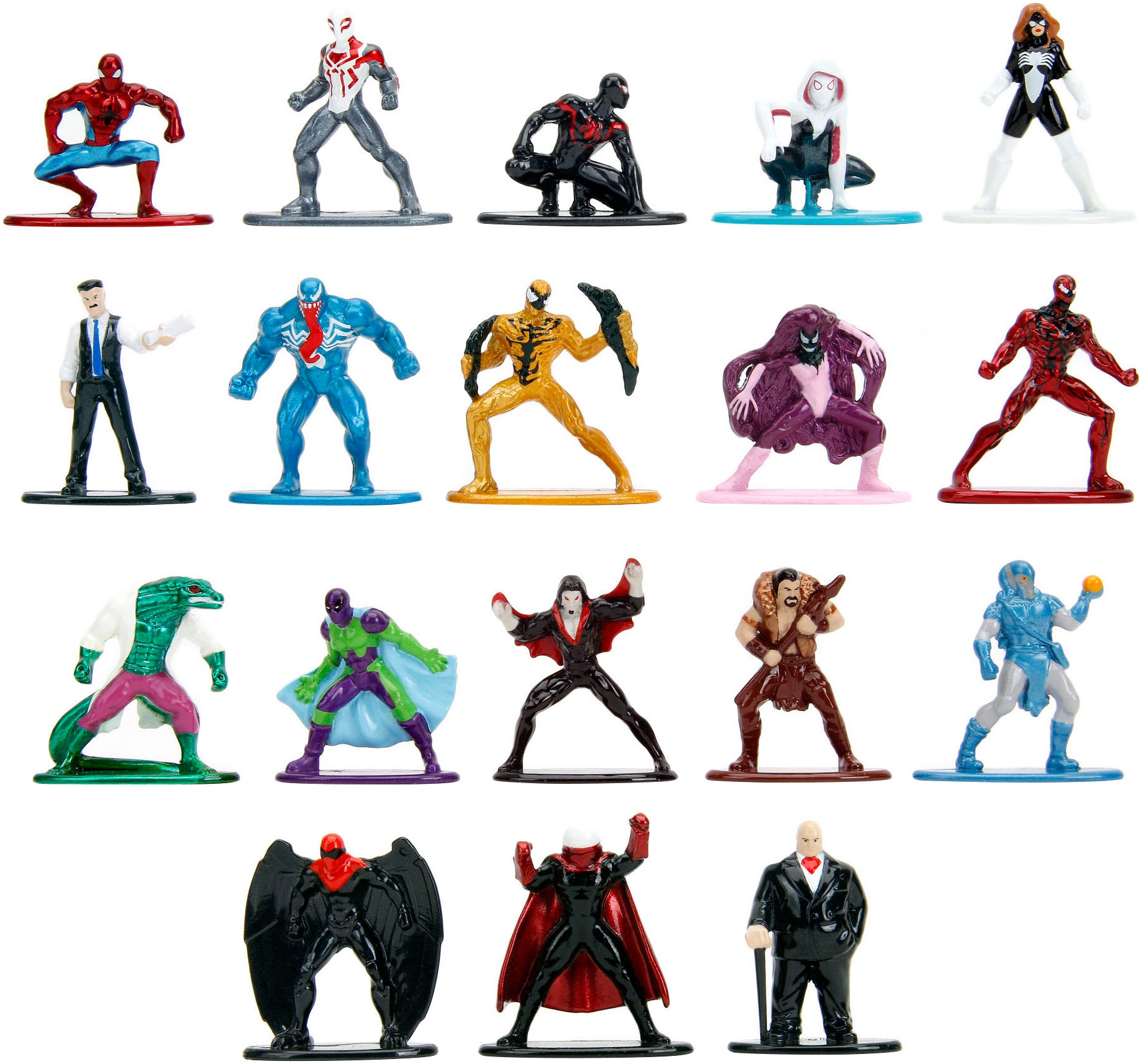 JADA Spielfigur »Marvel, Spiderman, Multi Pack Nano Metalfigs, Serie 9«, DIE-CAST