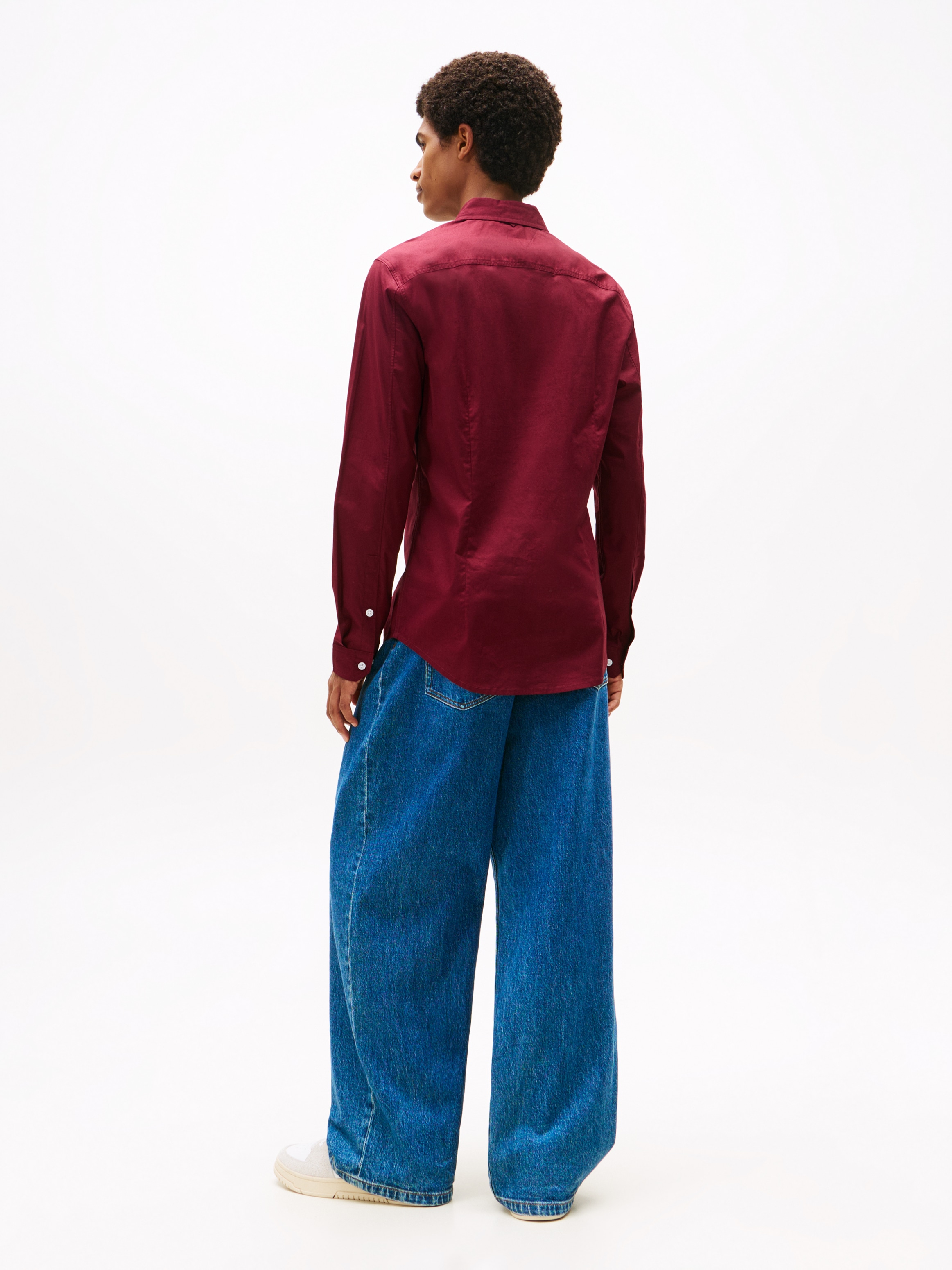 Tommy Jeans Langarmhemd »Sabim Stretch Hemd Shirt«, Stretch Hemd, Premium, Slim Fit, mit Elasthan