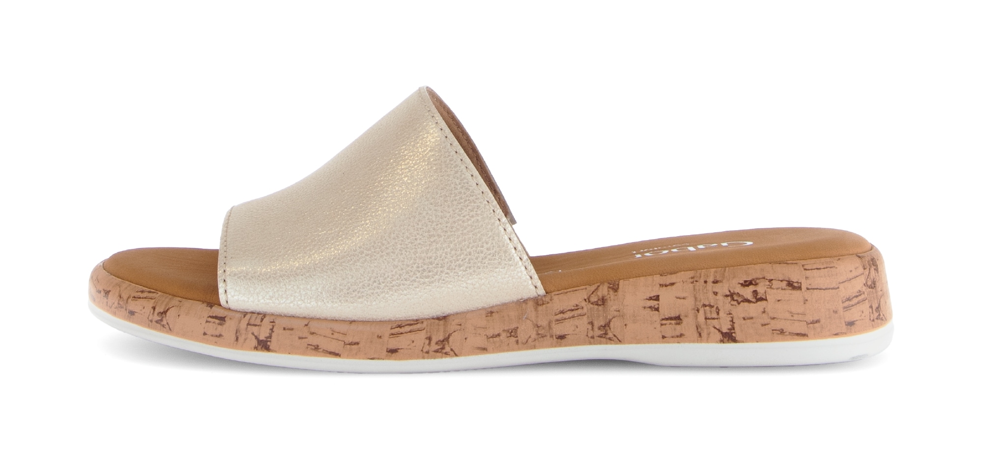 Gabor Pantolette »RHODOS«  , Sommerschuh, Komfortschuh, kleiner Stretcheinsatz, Weite G (=weit)
