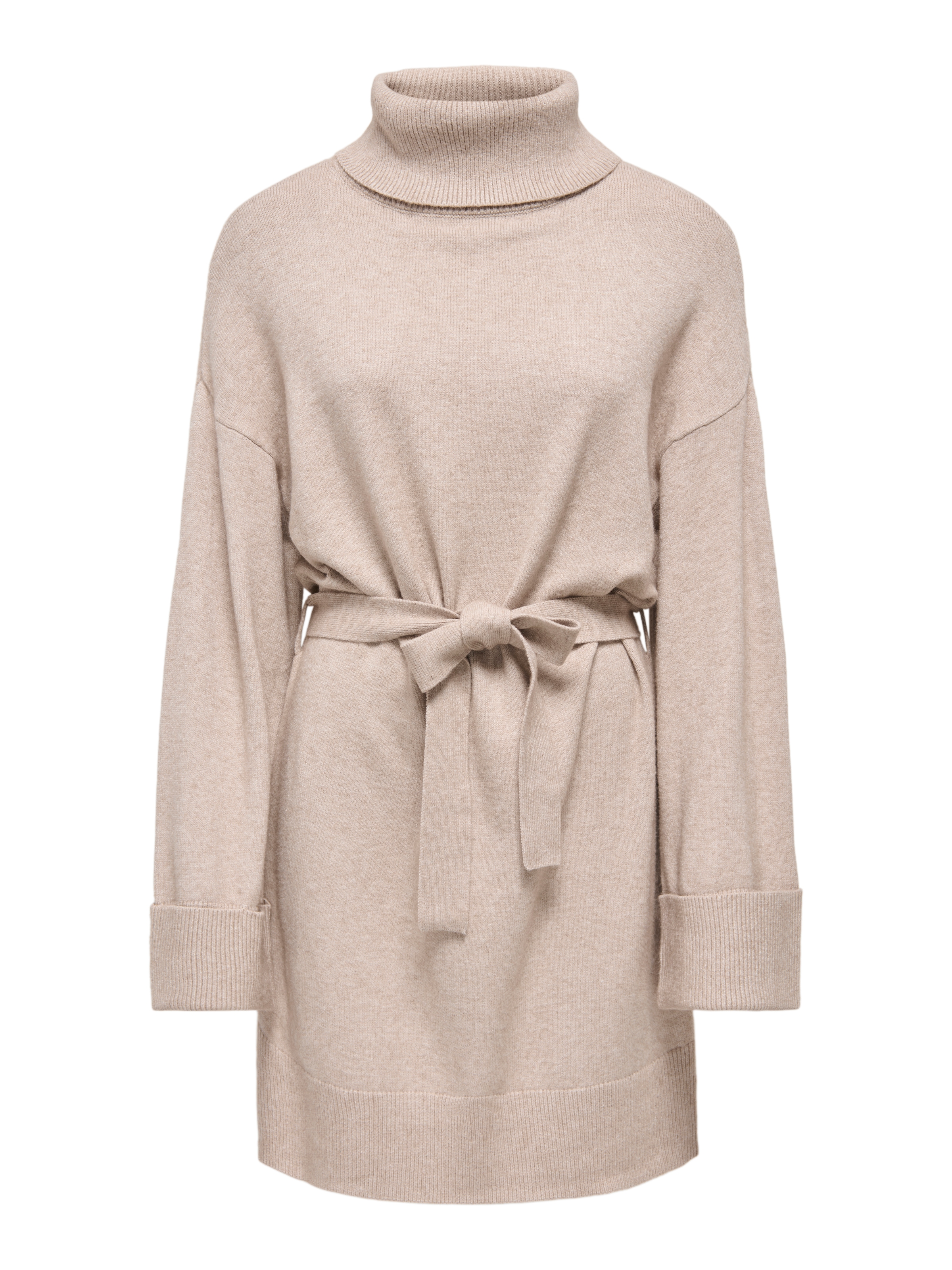 ONLY Strickkleid »ONLPRINCESS LS ROLL-NECK DRESS KNT NOOS« Viskosemischung, regular fit