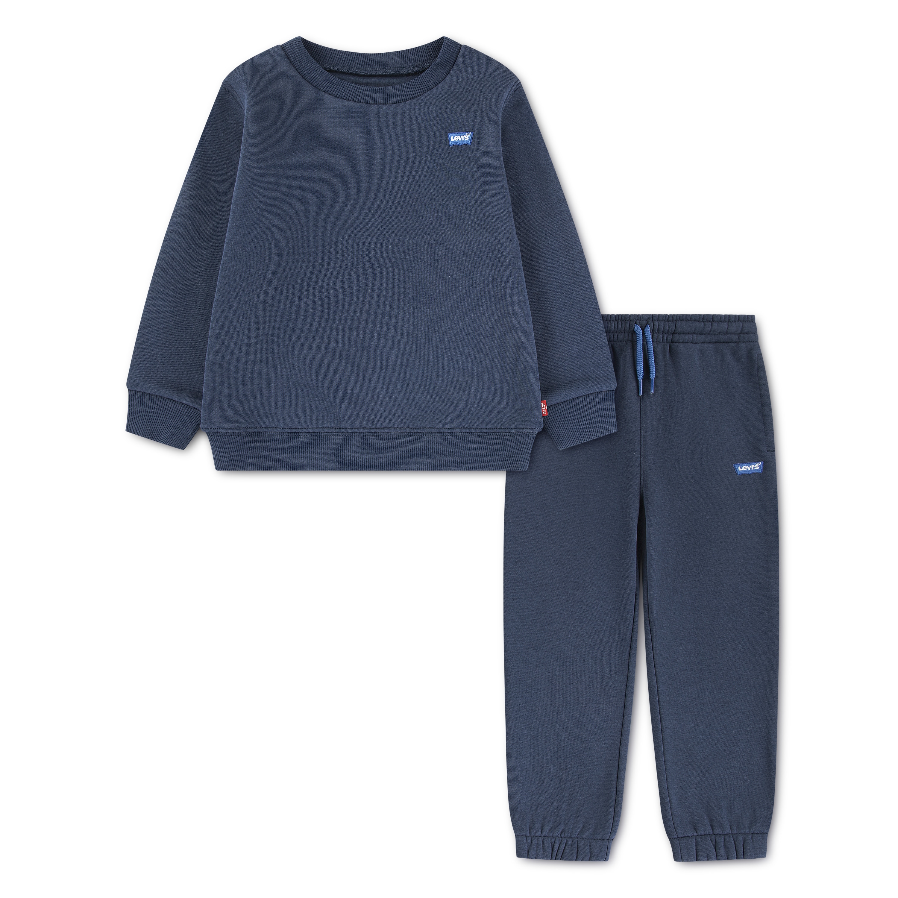 Levis Kids Neugeborenen-Geschenkset "LVN HOODIE,JOGGER SET" Set, 2 mit kleiner Label-Applikation- Stickerei