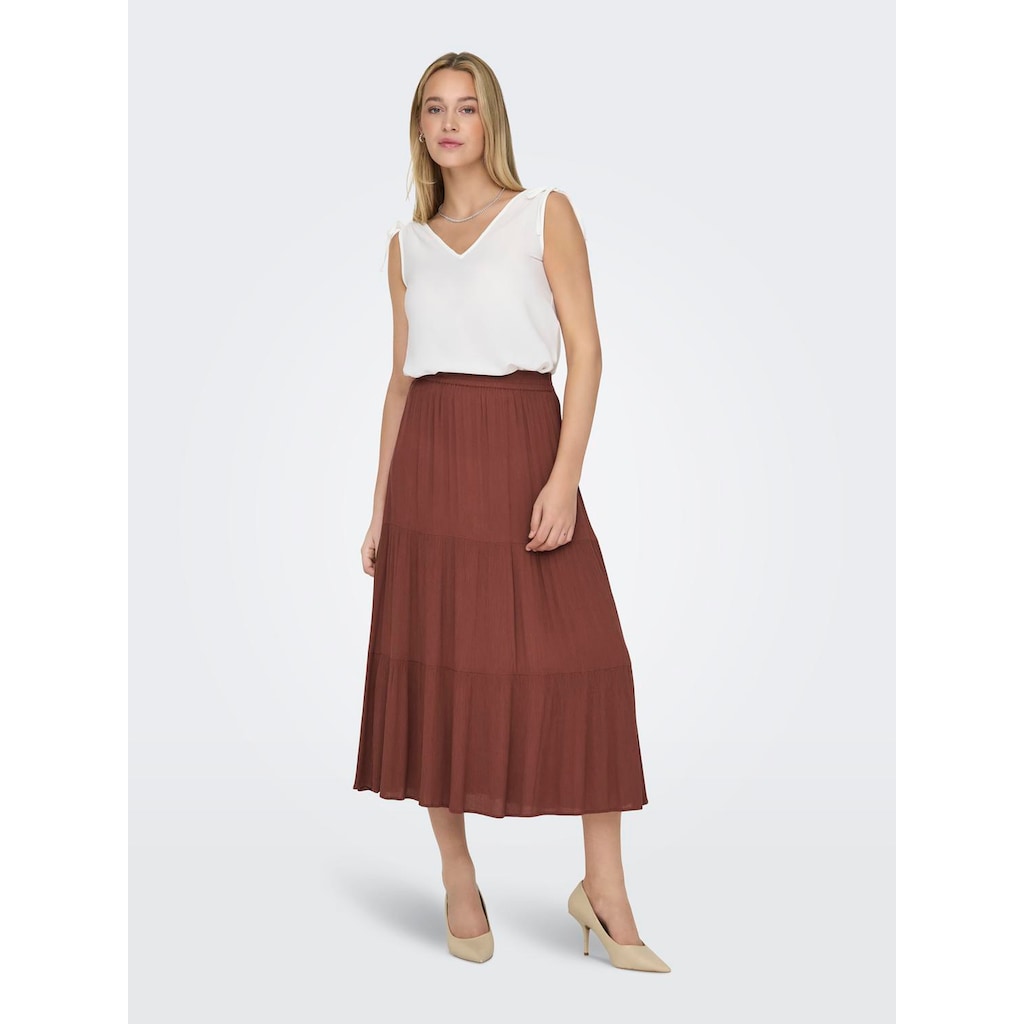 ONLY Maxirock »ONLMIKKA LIFE LONG SKIRT WVN NOOS«