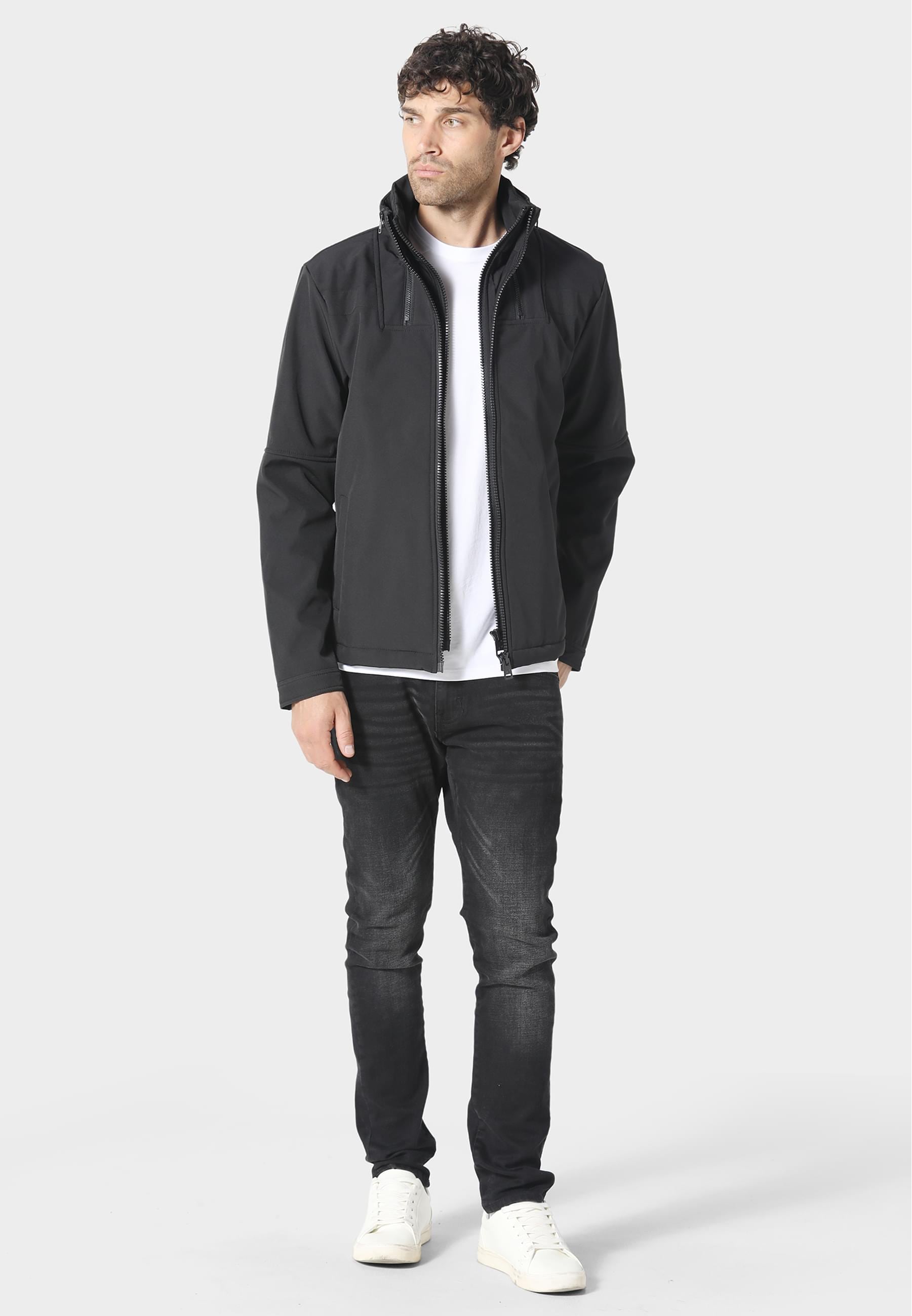 883Police Allwetterjacke »883 Police COPORI JACKET« 1 Stk. tlg. ohne Kapuze