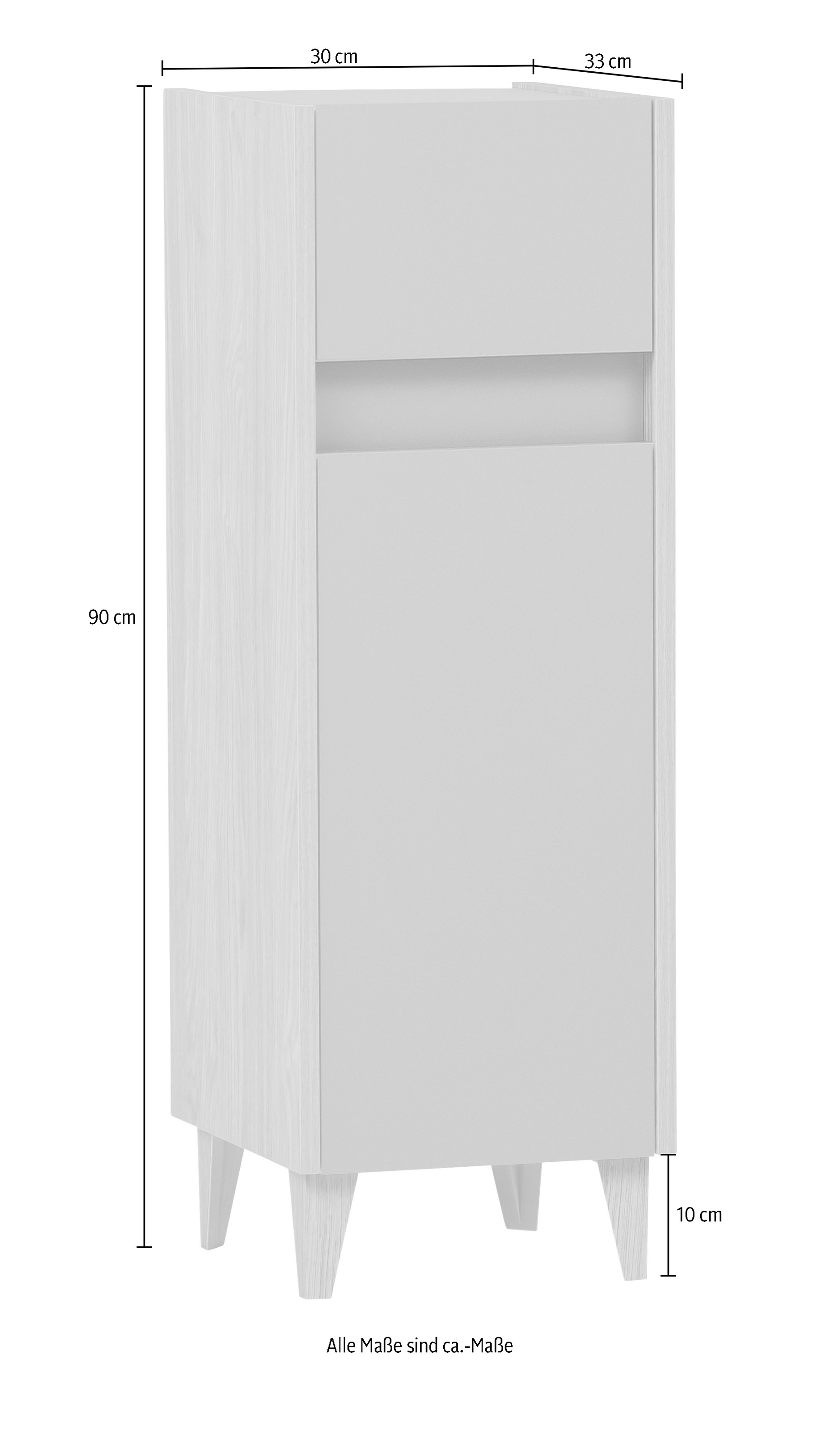welltime Unterschrank "Elba", Breite 30,2 cm günstig online kaufen