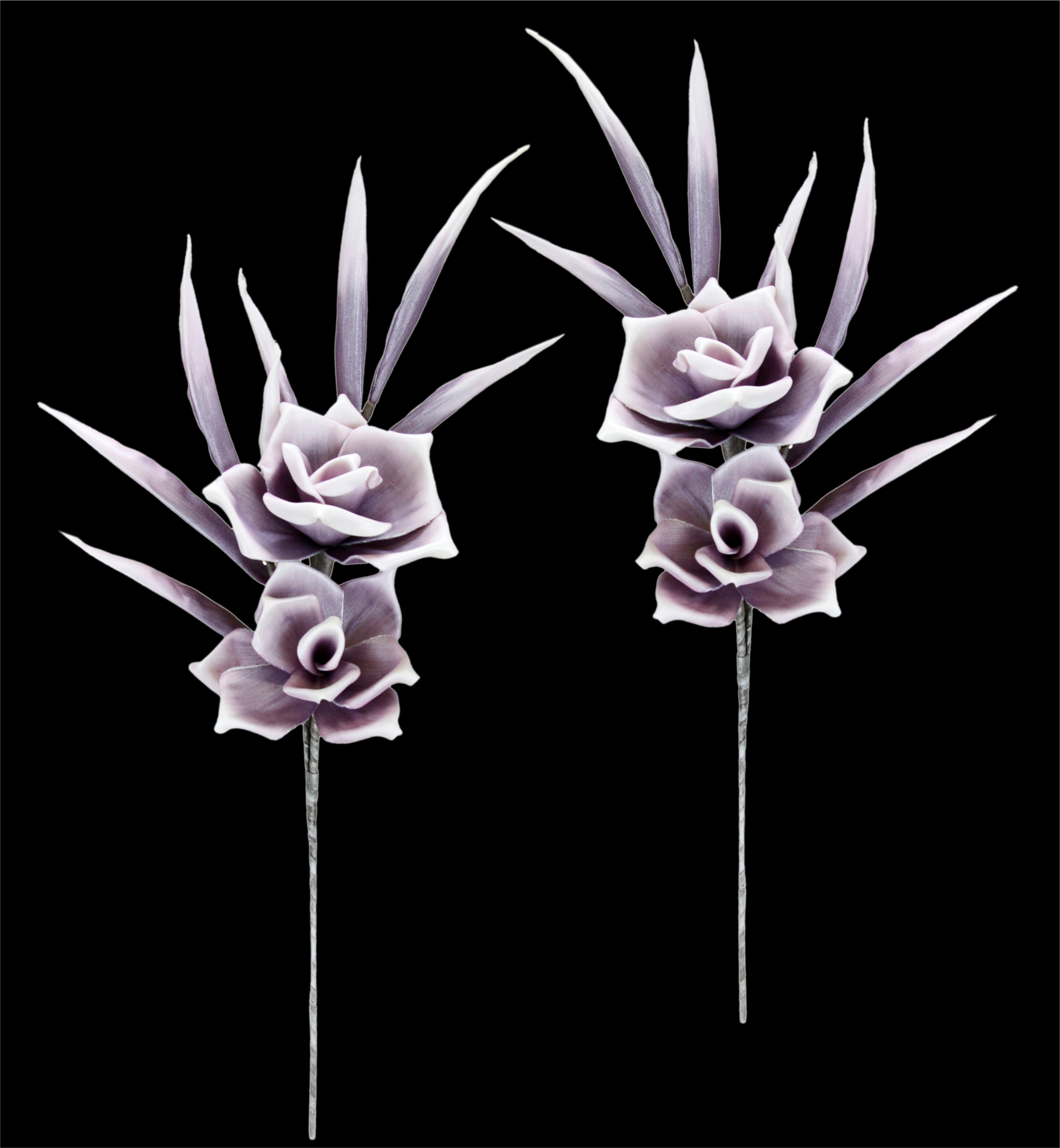 I.GE.A. Kunstblume "Softschaum-Rose" Rosenzweig