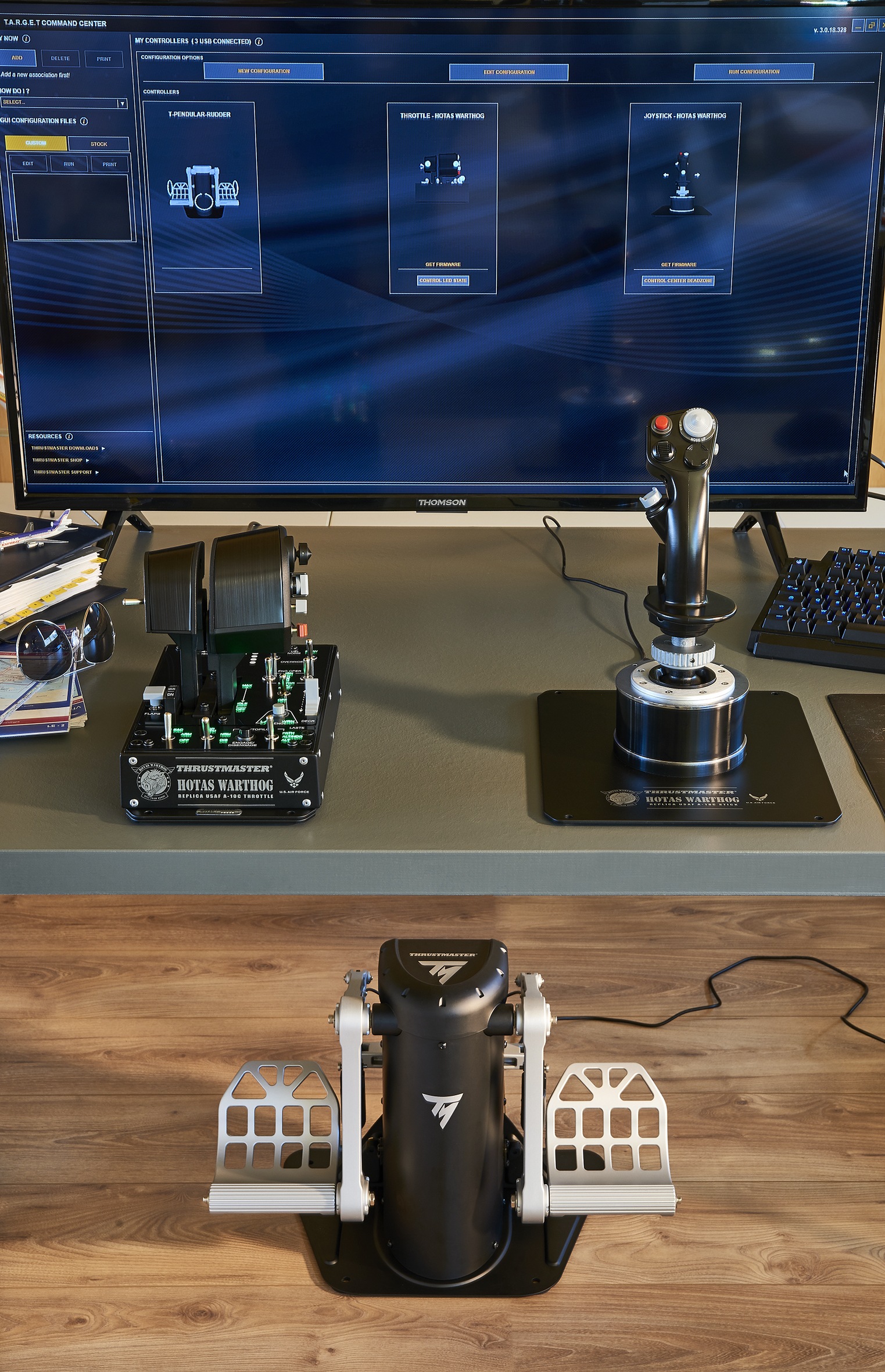 Thrustmaster Simulations-Controller »TPR Rudder«
