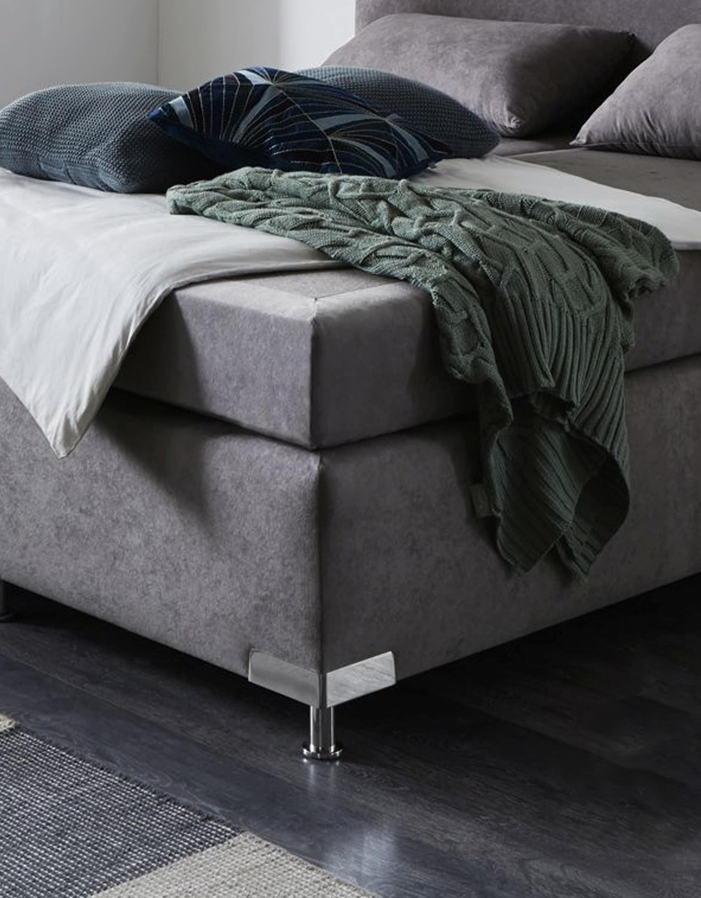 Westfalia Schlafkomfort Boxspringbett »Amsterdam«, (Optional mit Topper)