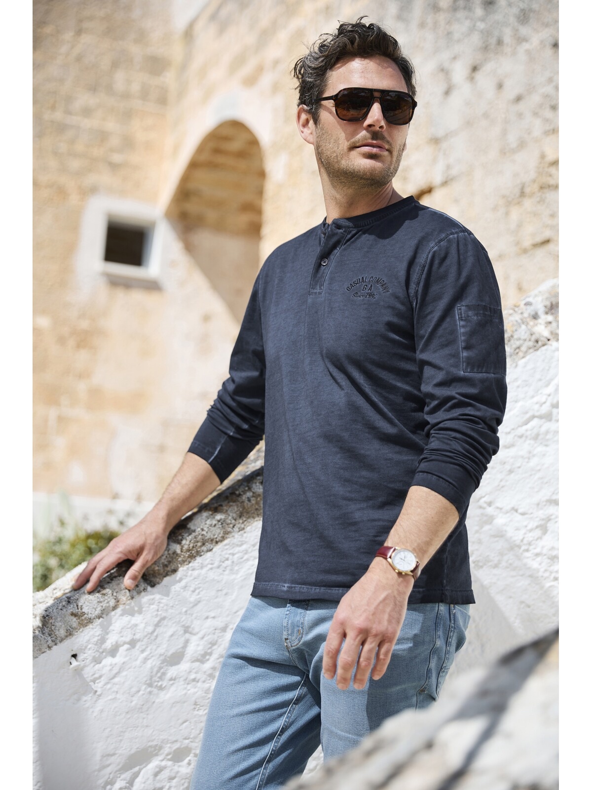 Babista Langarm-Poloshirt »Langarmshirt VITOMARI«