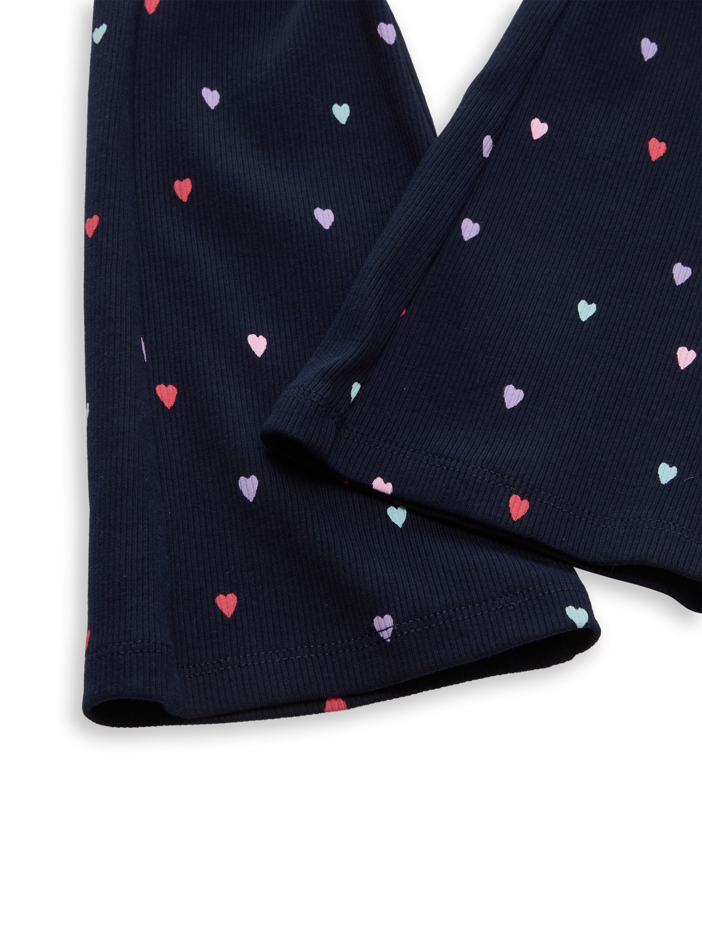 TOM TAILOR Leggings  für Kinder, elastisch, mit Markenlabel, aus Baumwollmischung