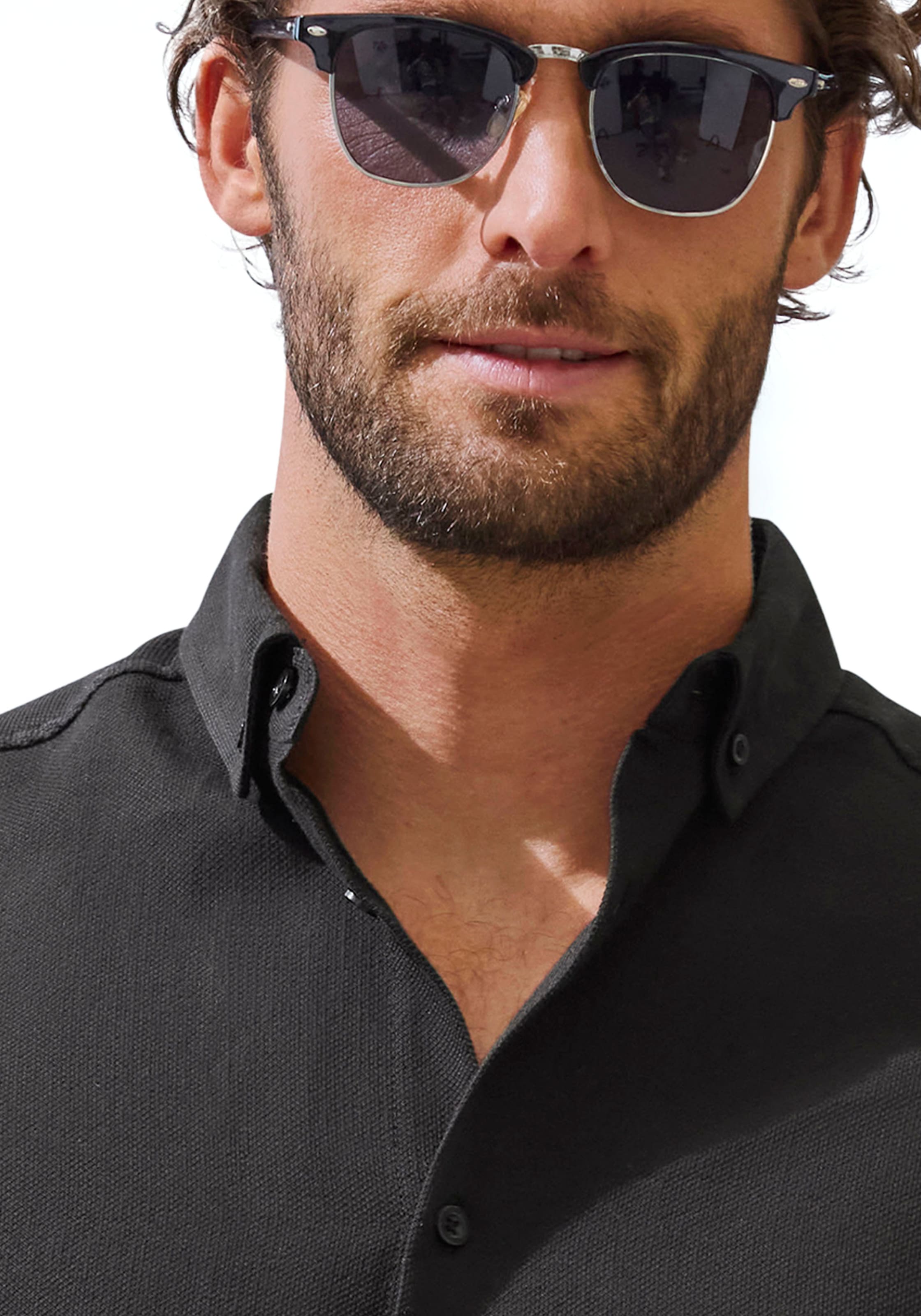H.I.S Kurzarmhemd »Regular Fit«, in hochwertiger Struktur Optik