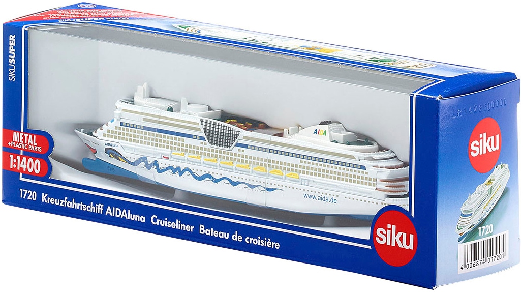 Siku Spielzeug-Schiff »SIKU Super, Kreuzfahrtschiff AIDAluna (1720)«