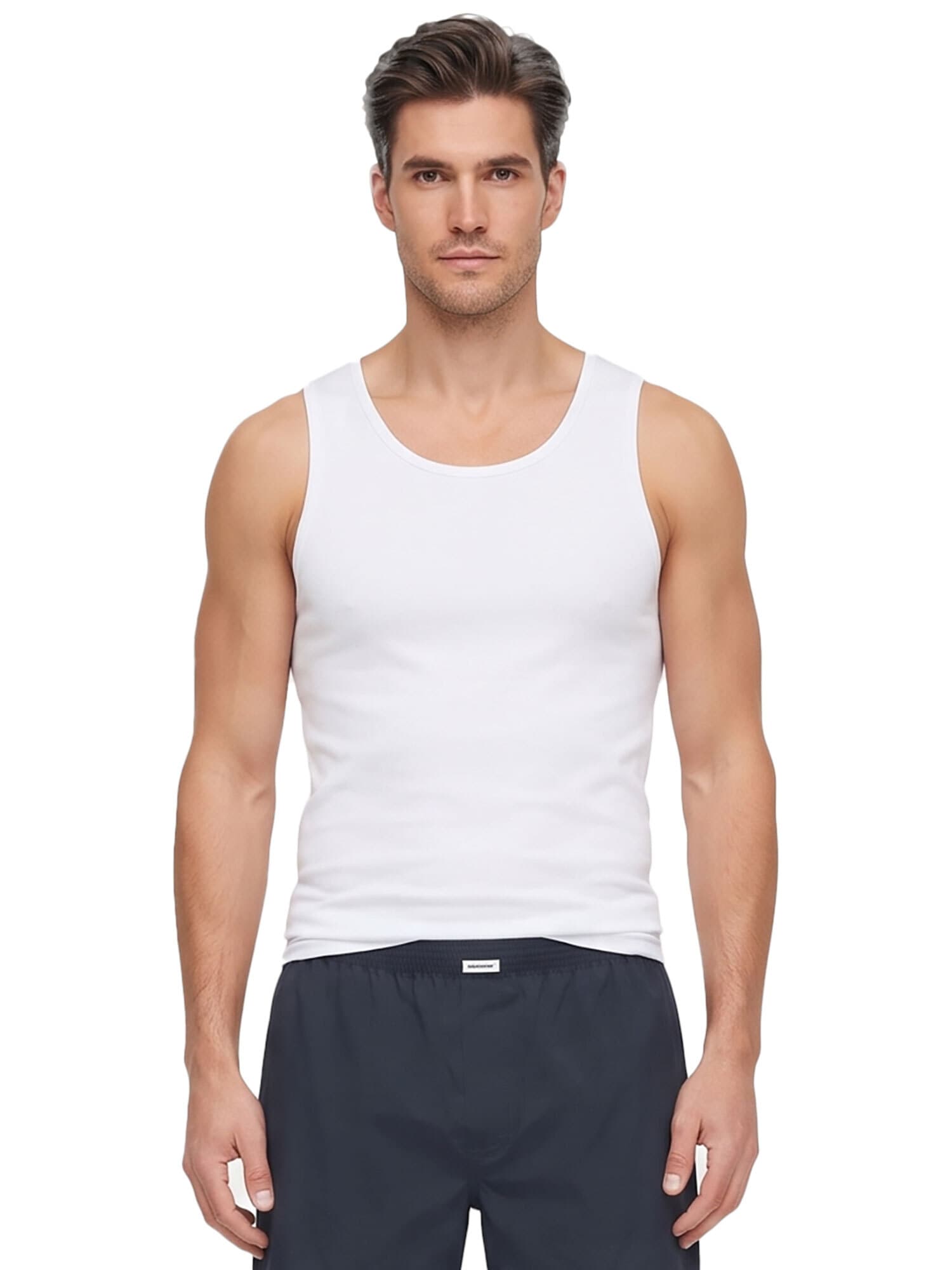 seidensticker Achselhemd »4er Pack Herren Tank Top«