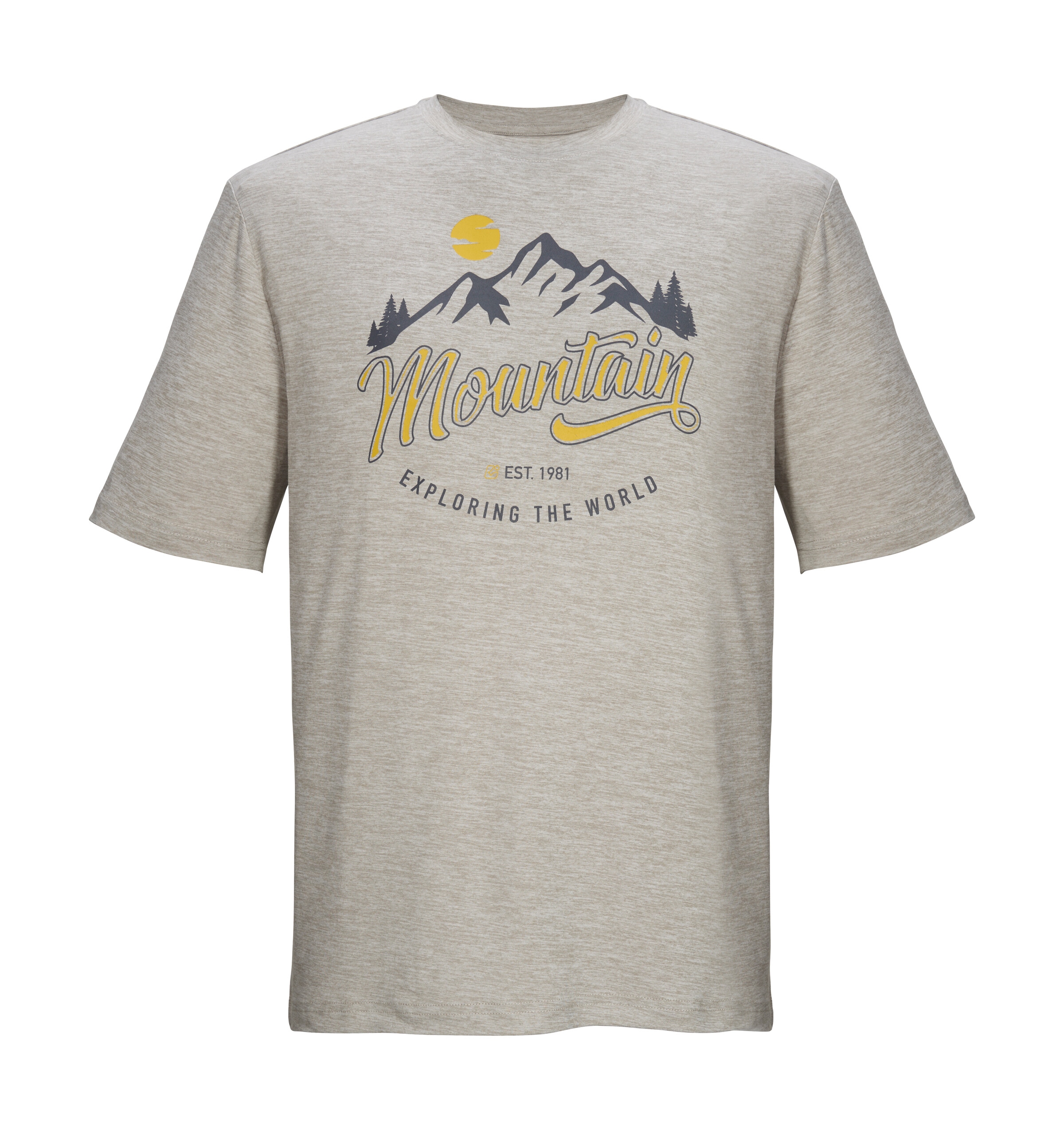 Killtec T-Shirt "KOS 24 MN TSHRT" Feuchtigkeitstransportierend, schnelltrocknend, Adventure-Print