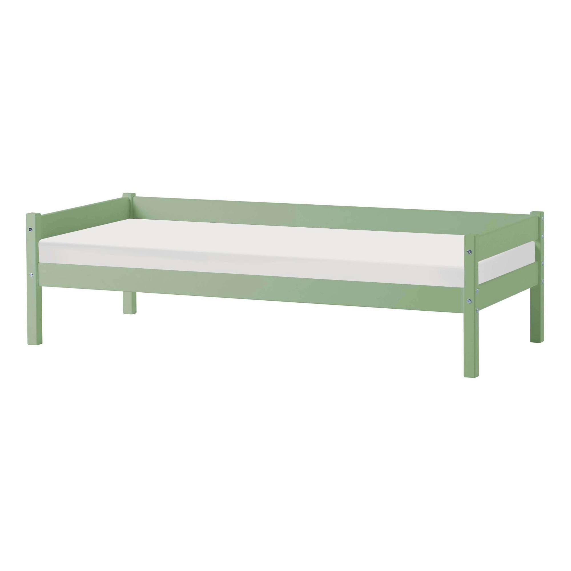 Lüttenhütt Kinderbett »ECO One, Einzelbett, skandinavisches Design«, wahlweise mit Matratze, Liegefläche 70x160 cm