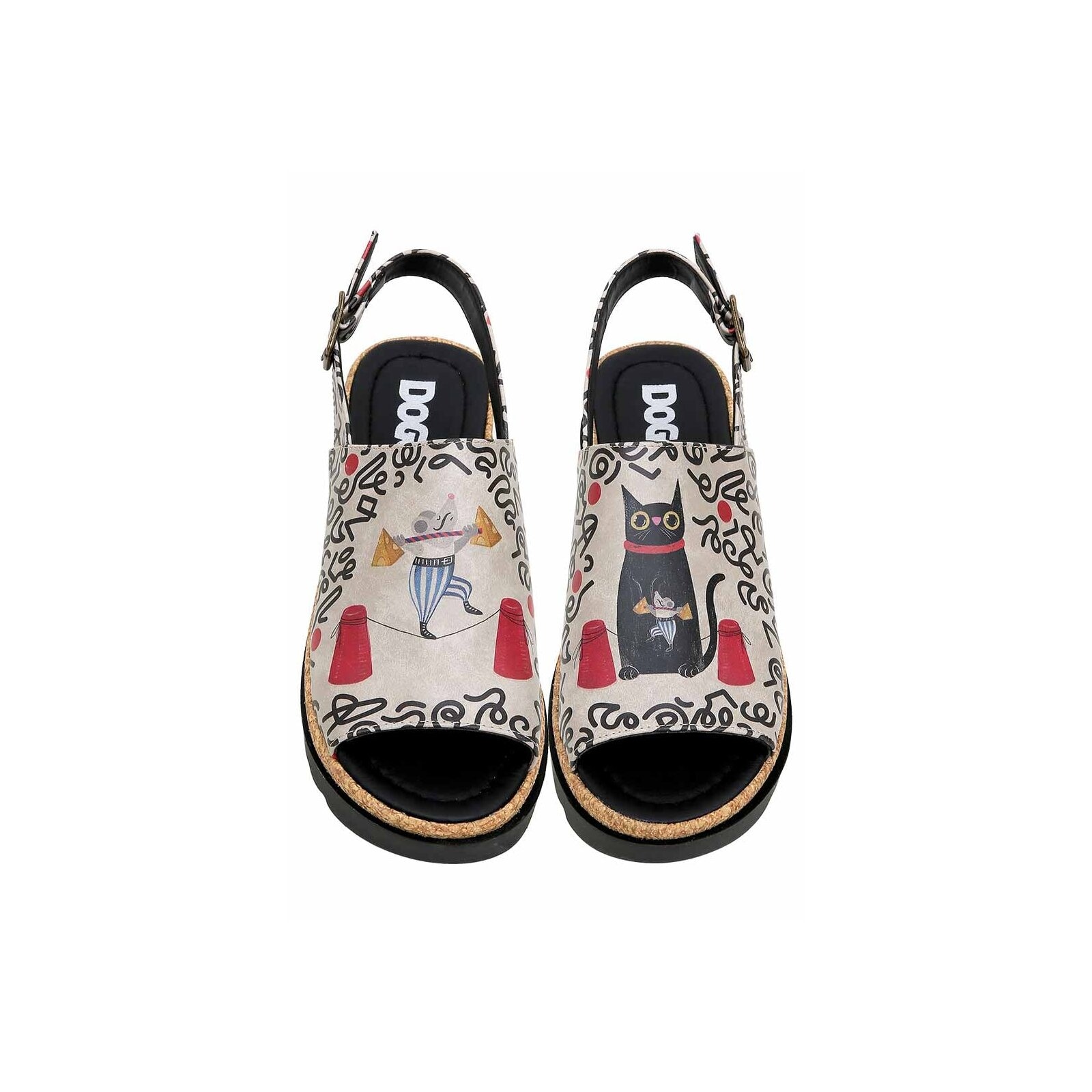 DOGO Sandalette »Gigi Cat And Mouse Damen Sandalen/ Sandaletten / Female«, Vegan