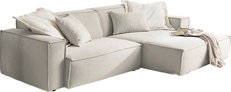 3C Candy Ecksofa "Matteo in elegant, kubischer Formensprache, bequem, L-For günstig online kaufen