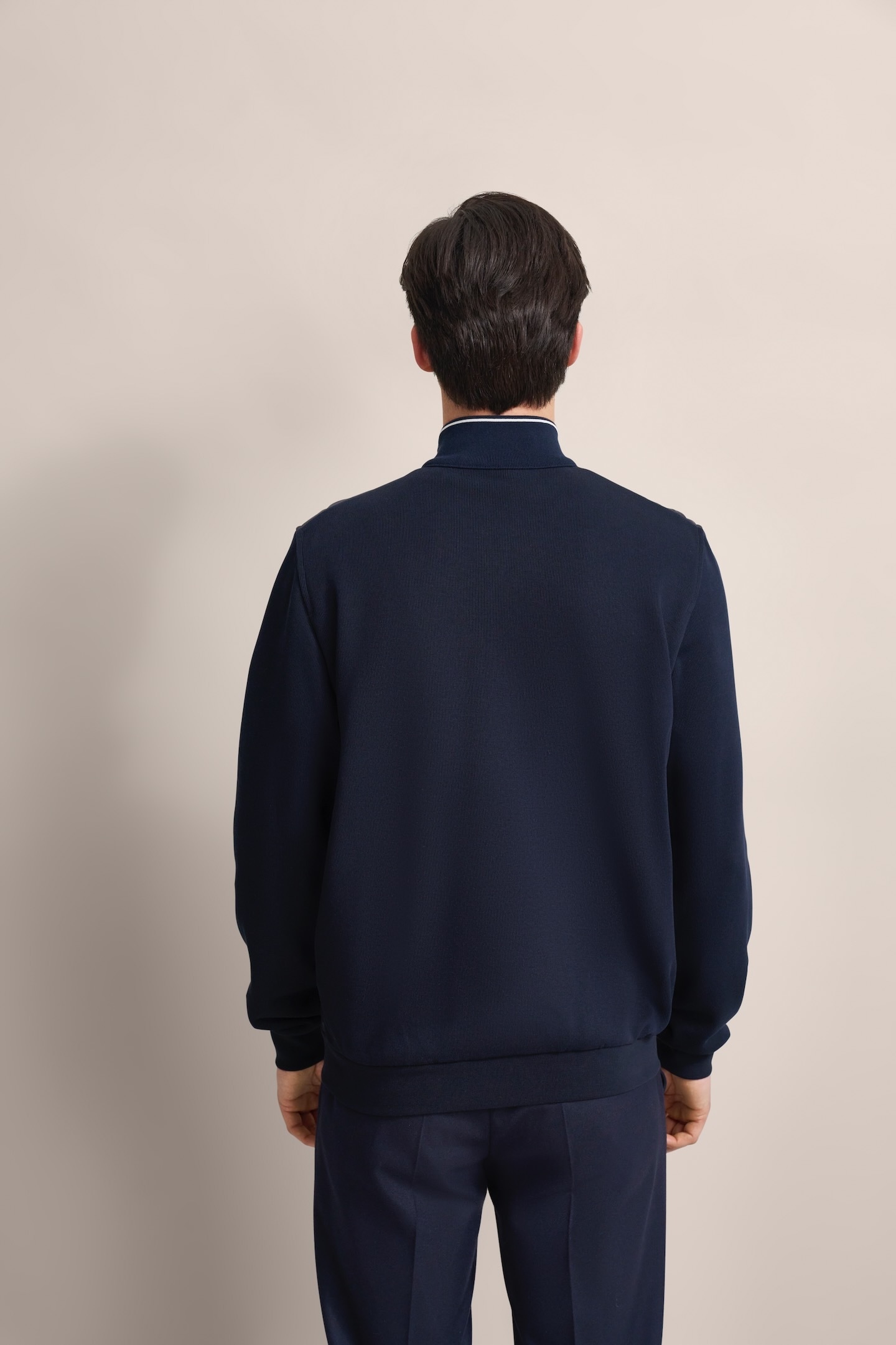 bugatti Sweatjacke, mit sportlichem Stehkragen